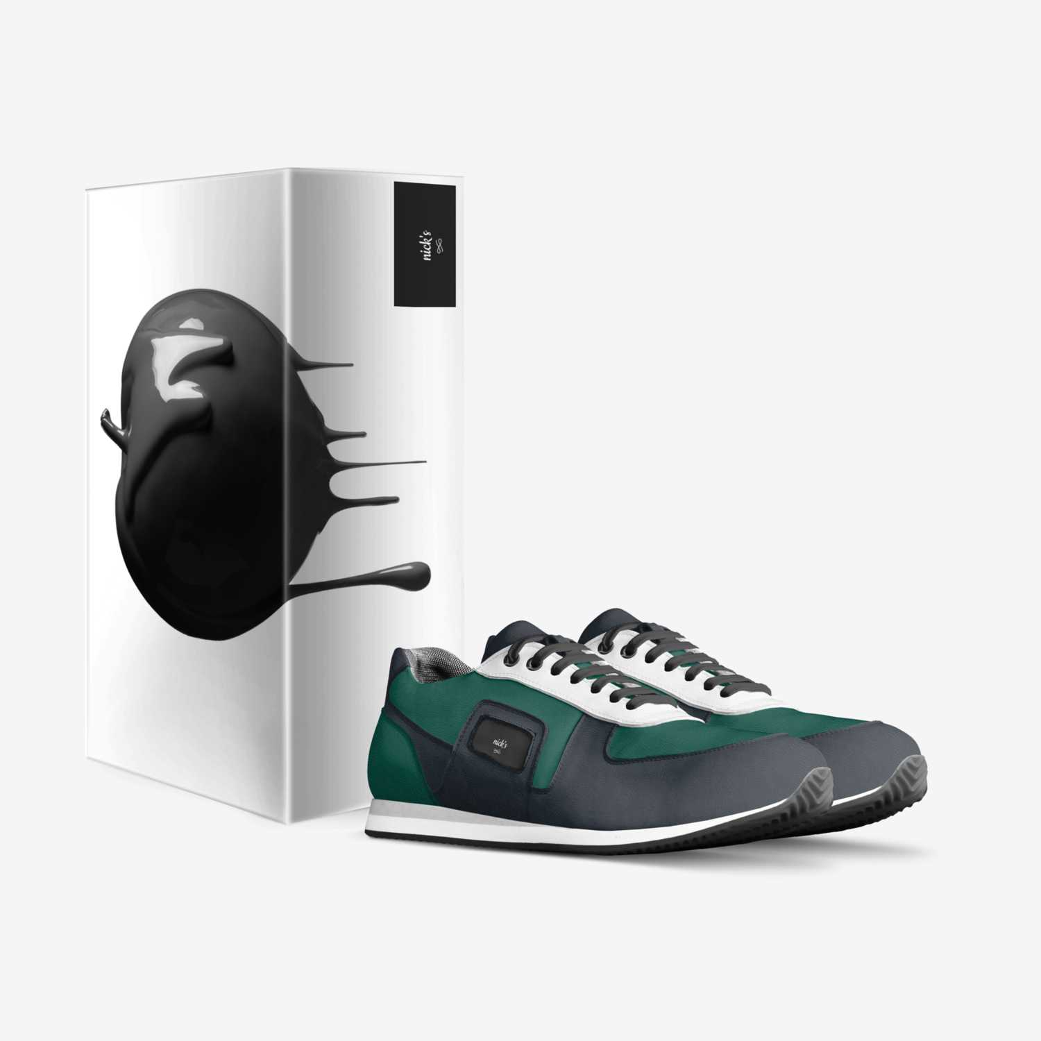 nick's custom made in Italy shoes by Nick Elias | Box view