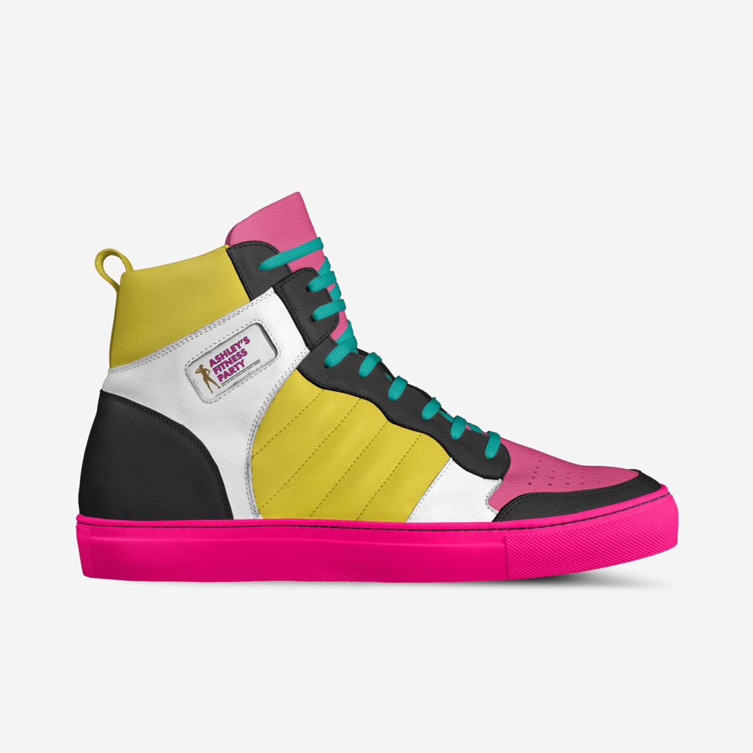 AFP Fit Kicks custom made in Italy shoes by Ashley Johnson | Side view