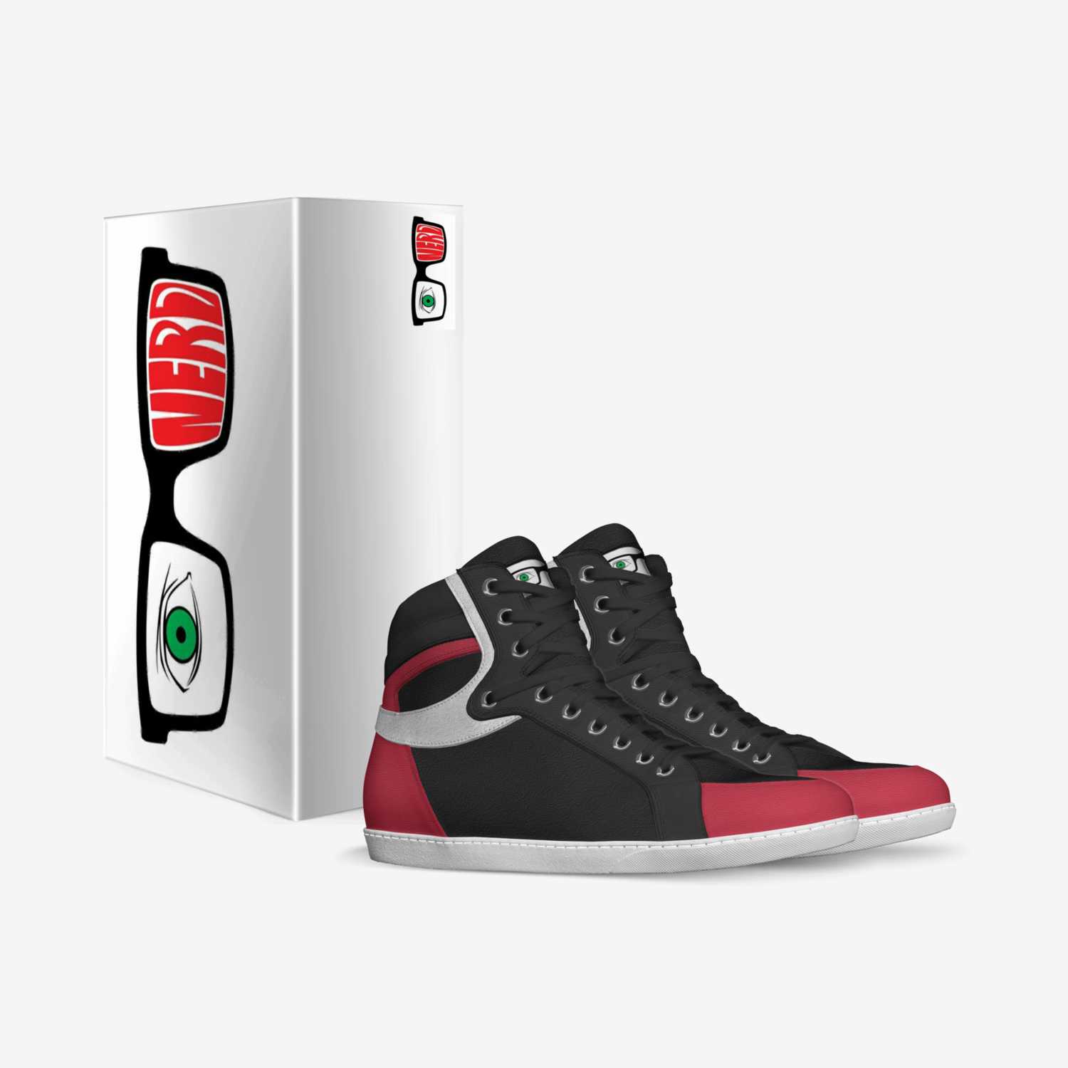 I.N.E.R.D custom made in Italy shoes by I.n.e.r.d Black | Box view