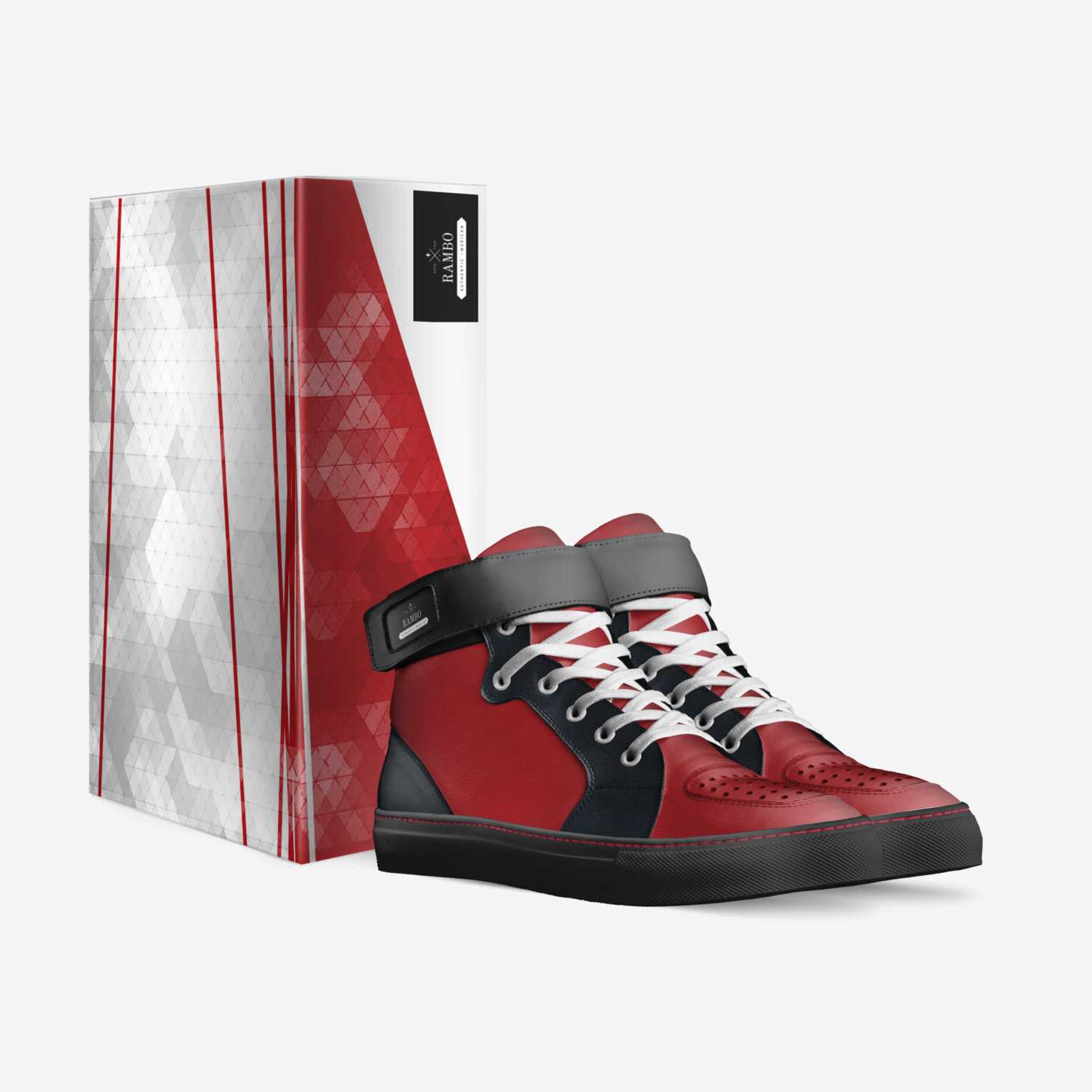 RAMBO custom made in Italy shoes by Robert Rodriguez | Box view