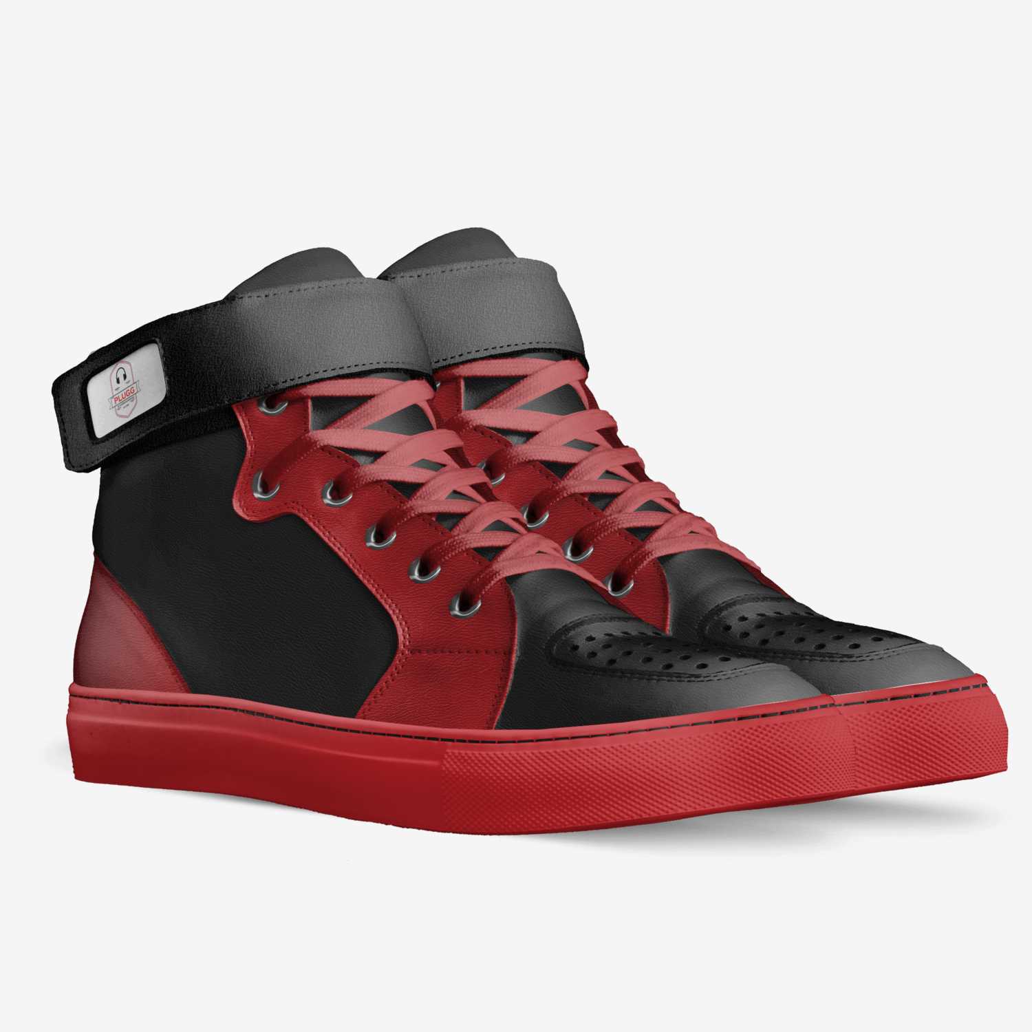 PLUGG custom made in Italy shoes by Maverick Monoka | Double view