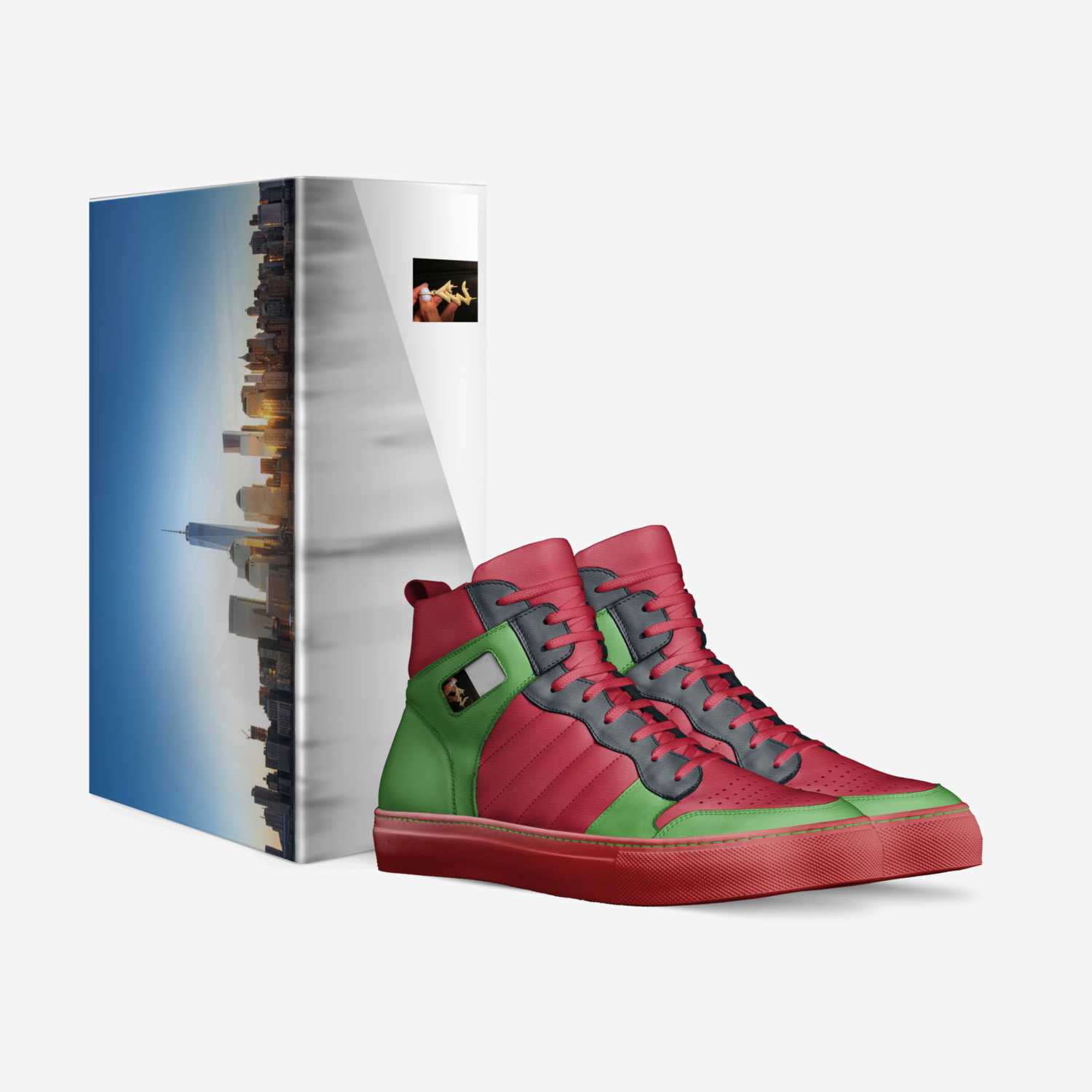 Christmaz  custom made in Italy shoes by Hasson Smith | Box view