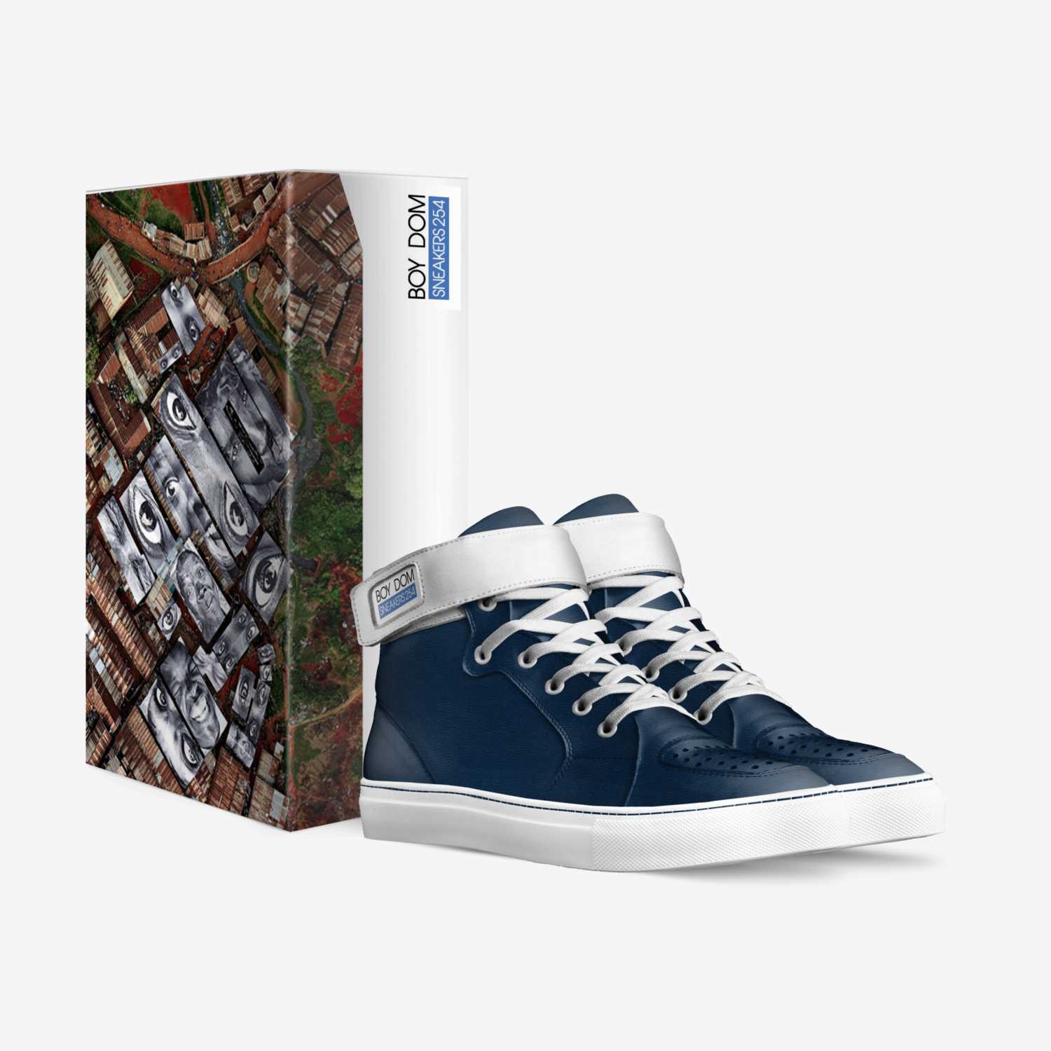 Boy Dom Sneakers custom made in Italy shoes by Dominic Boy | Box view