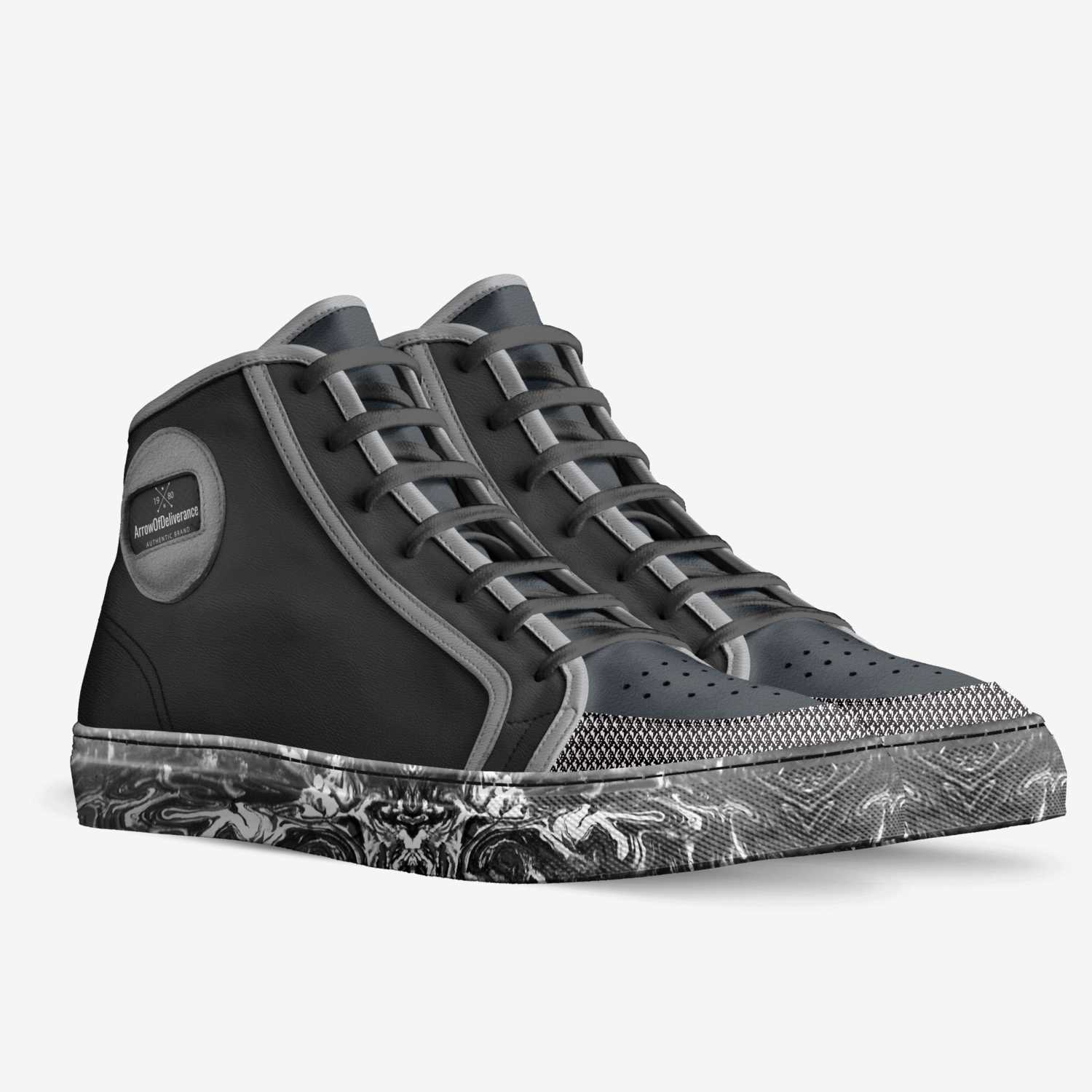 ArrowOfDeliverance custom made in Italy shoes by Frank E Niles Jr | Double view
