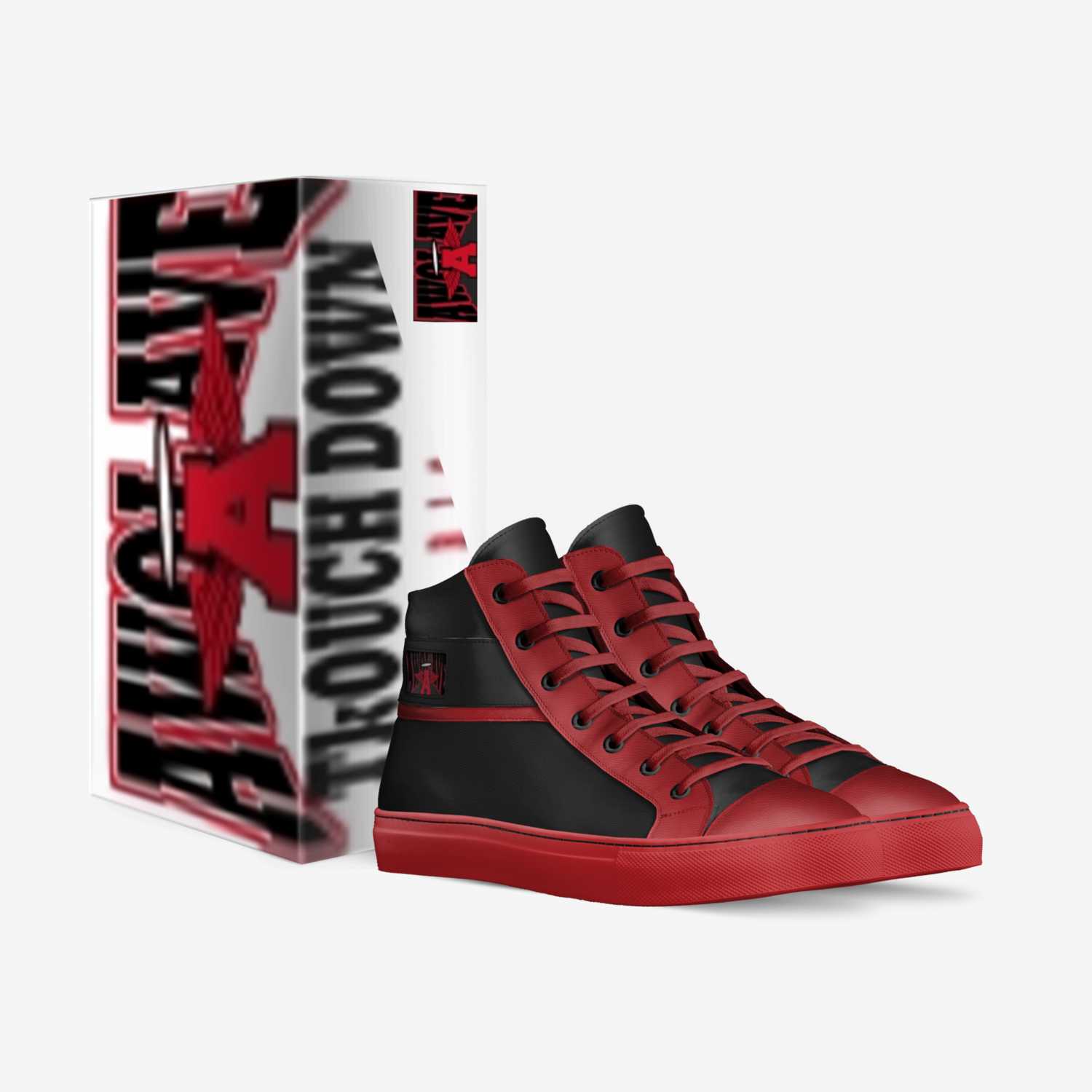 AWOL AVE TOUCHDOWN custom made in Italy shoes by Daters Griffin , Iv | Box view