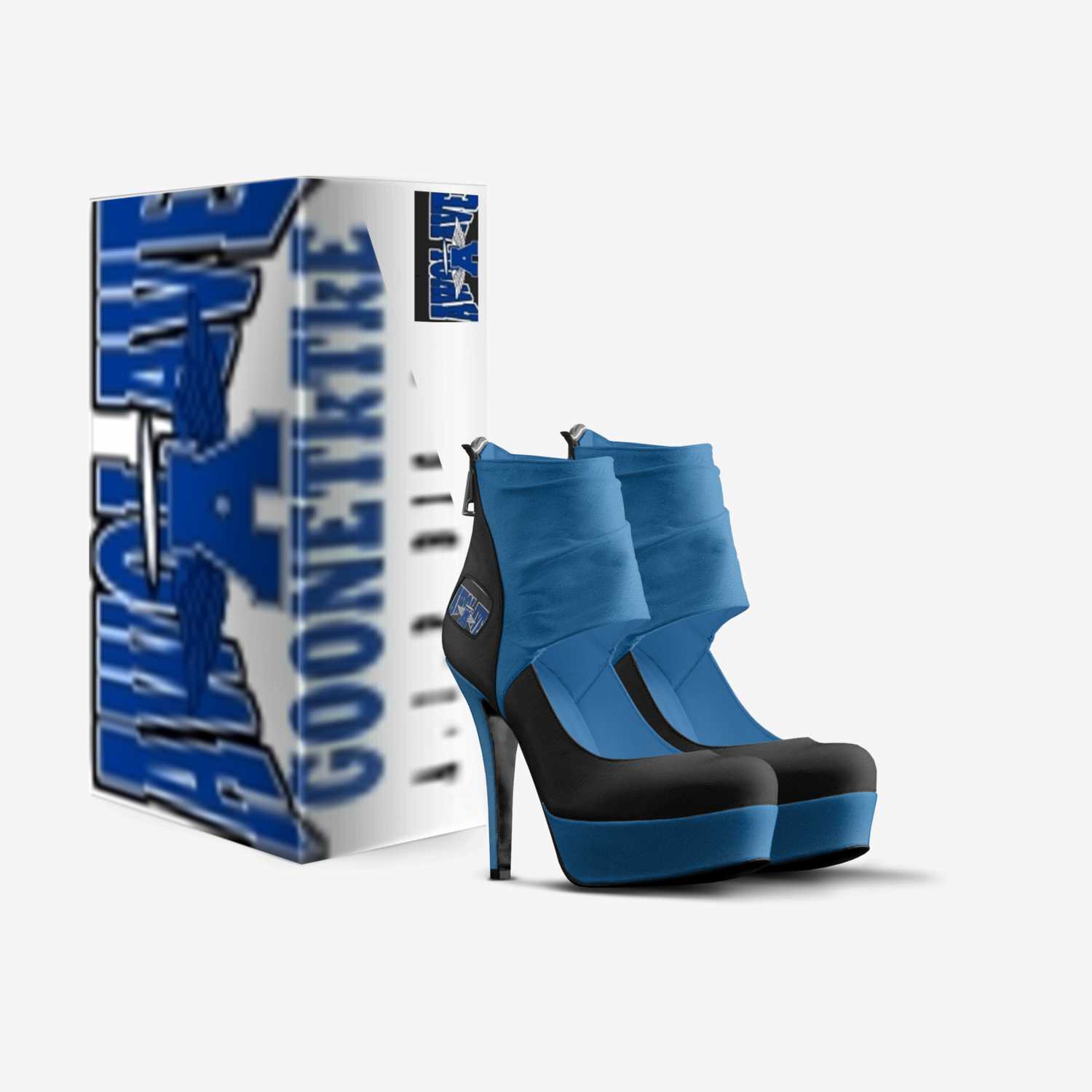 AWOL AVE GOONETTE custom made in Italy shoes by Daters Griffin , Iv | Box view