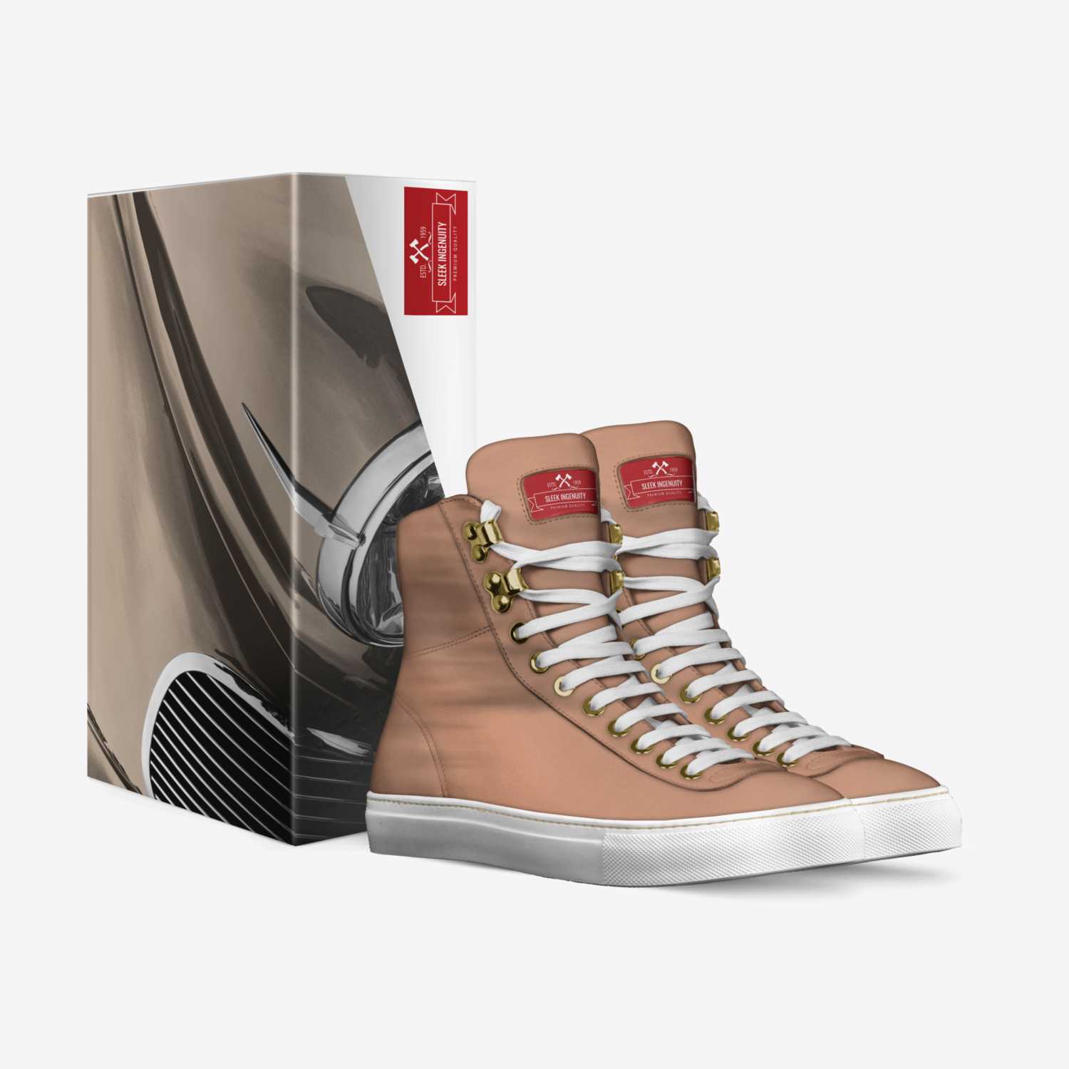Sleek Ingenuity  custom made in Italy shoes by Matthew Davis | Box view