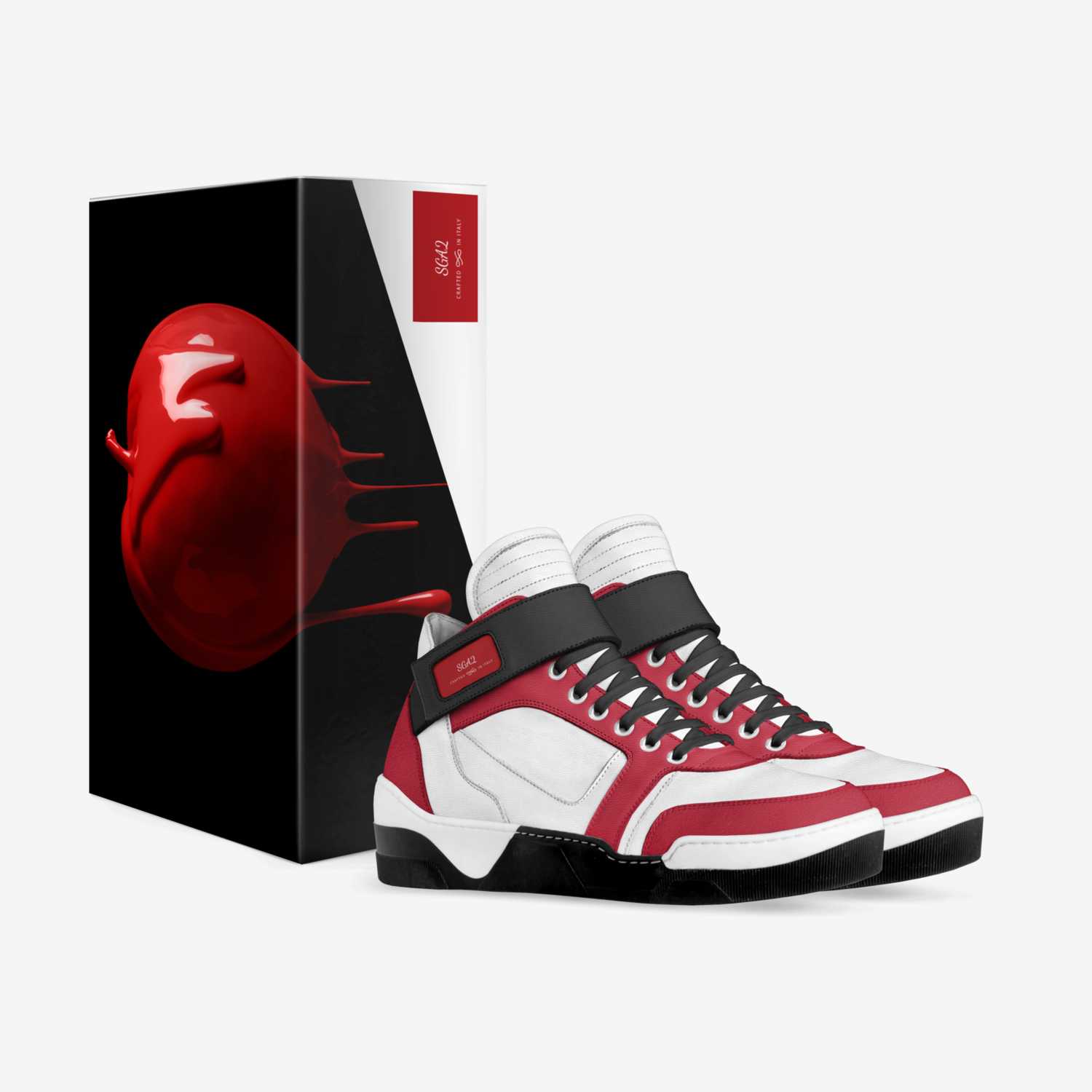 SGA2 custom made in Italy shoes by Shaun Griffiths | Box view