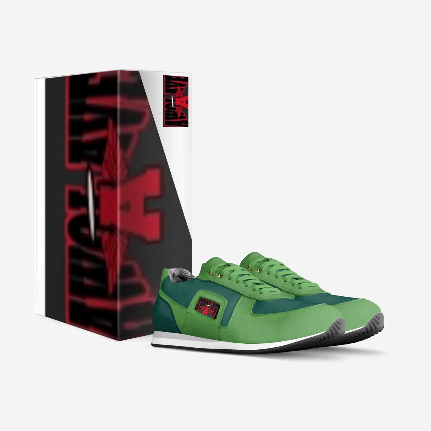 AWOL AVE 268AG's custom made in Italy shoes by Daters Griffin , Iv | Box view