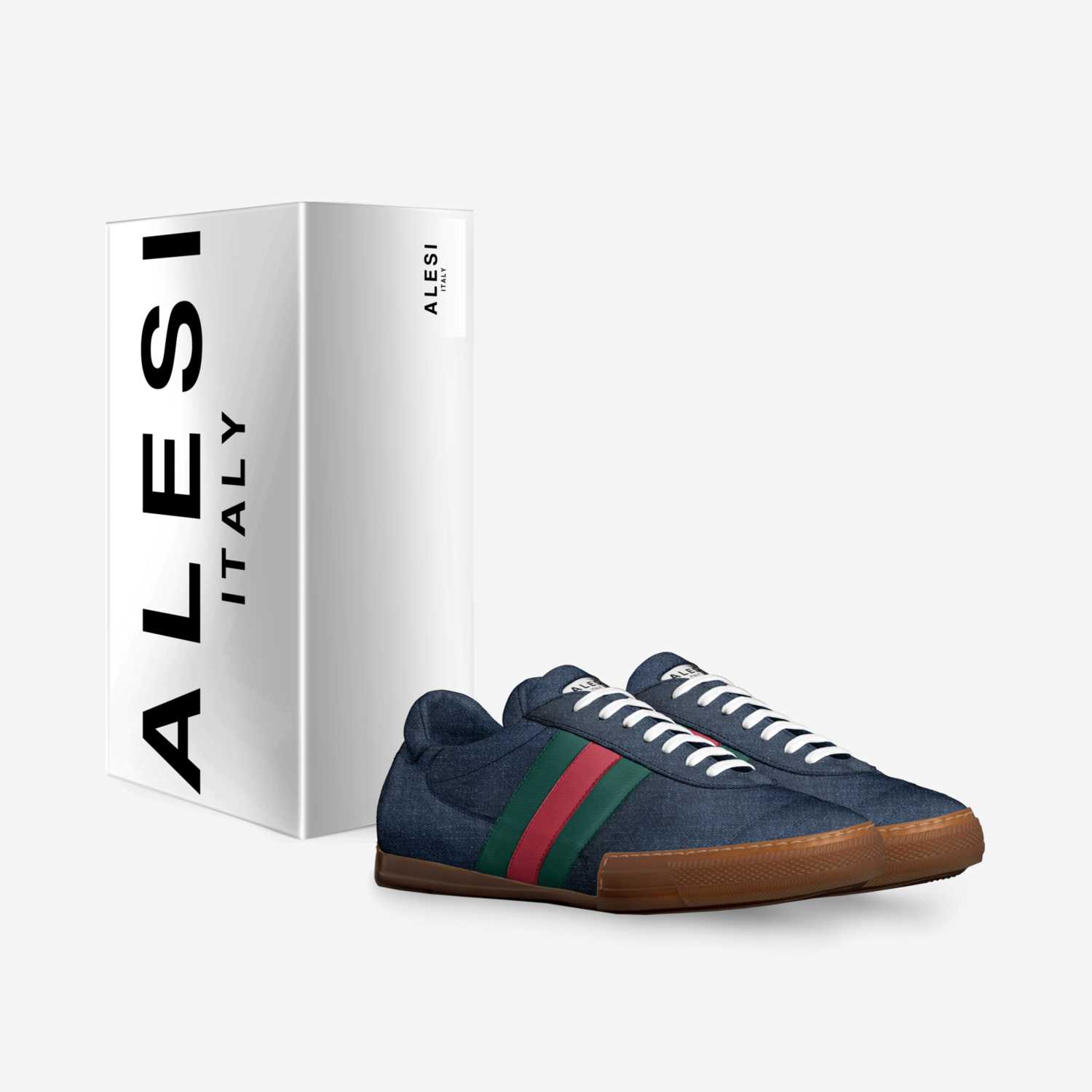 ALESI SOCCER custom made in Italy shoes by Lonanthony Parker | Box view
