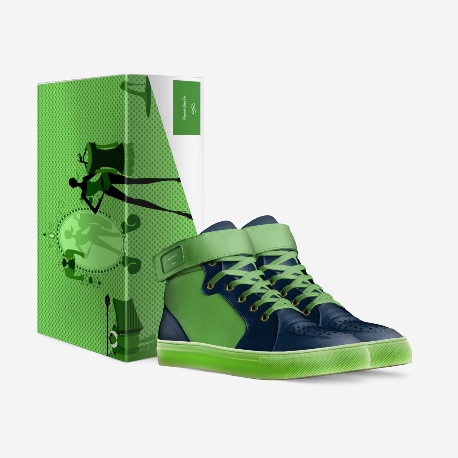 Howard Shoe Co custom made in Italy shoes by Dr.stephanie Booker-wynn | Box view