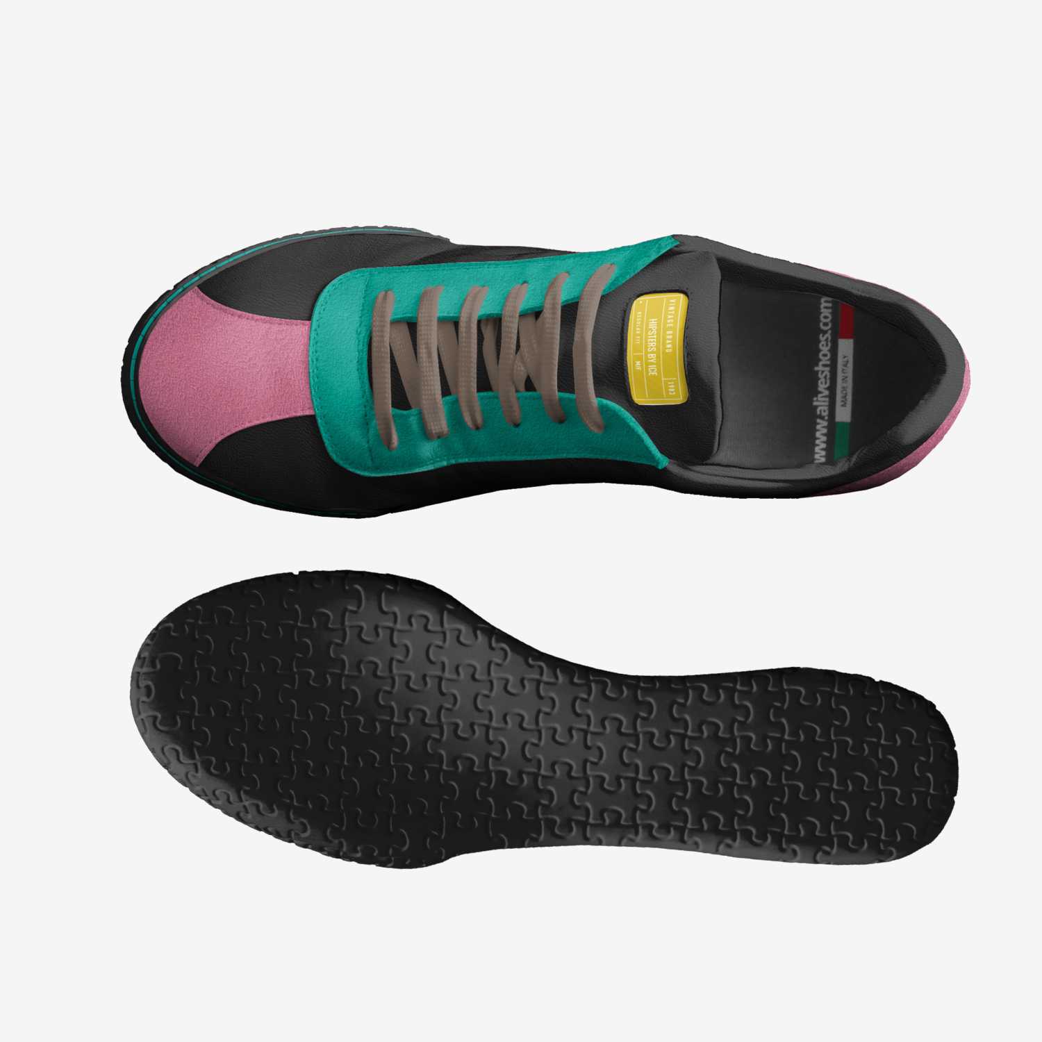 Hipsters custom made classic skaters Hipsters artisan made in Italy shoes by Ice Arrington