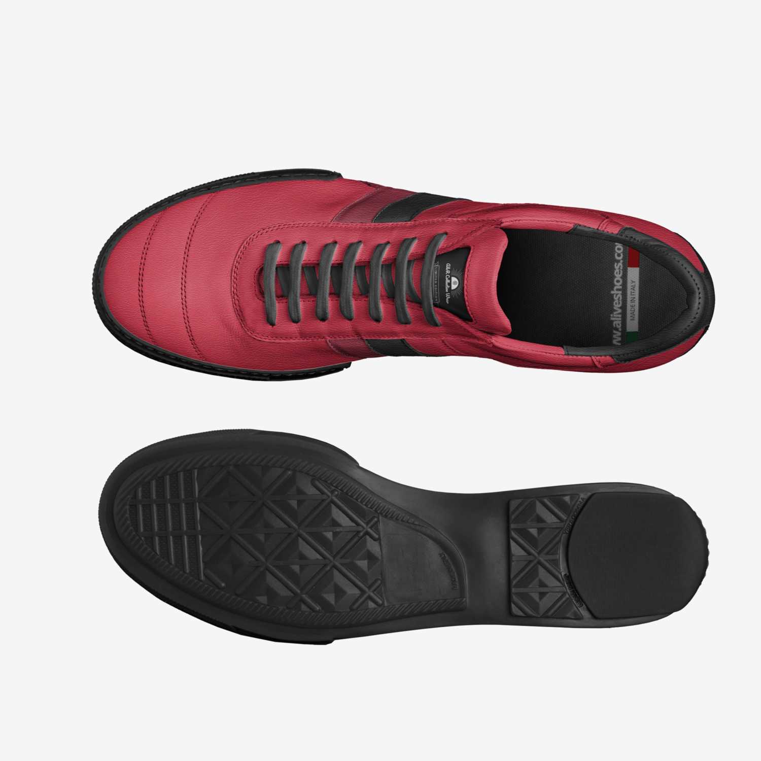A&R Collection Wear custom made classic skaters A&R Collection Wear artisan made in Italy shoes by Blaze