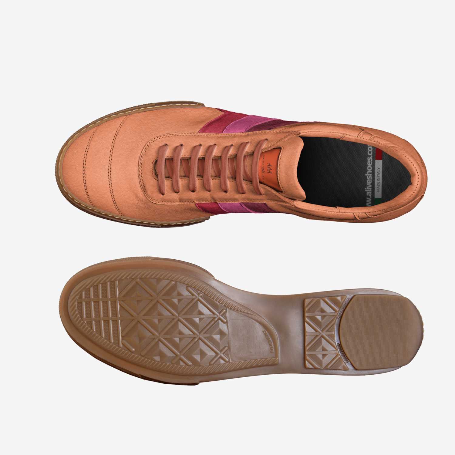 AAA Acronym custom made classic skaters AAA Acronym artisan made in Italy shoes by Demar Derohan