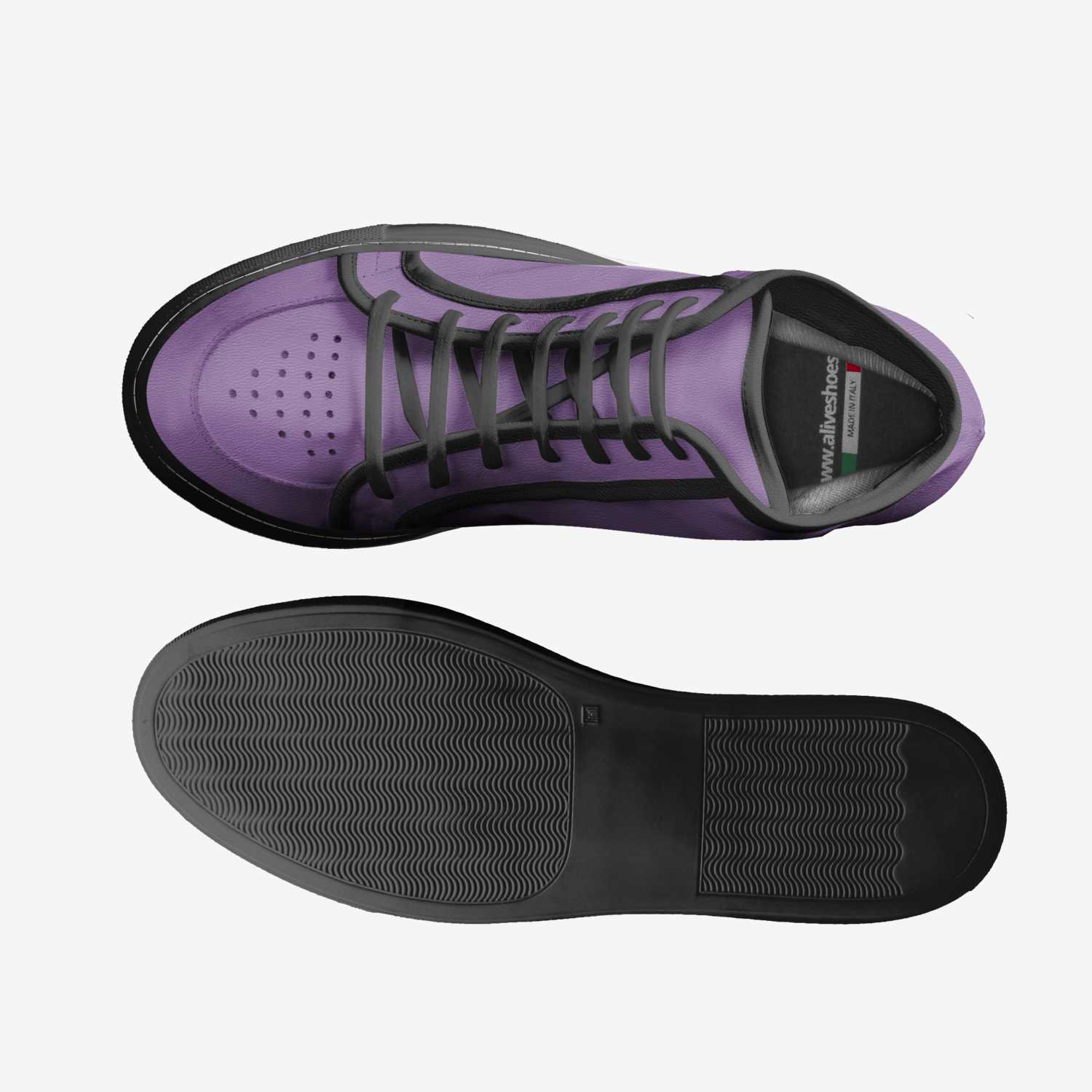 Ace Houndz Purps custom made classic skaters Ace Houndz Purps artisan made in Italy shoes by Joshua Wheaton Gold6ixes