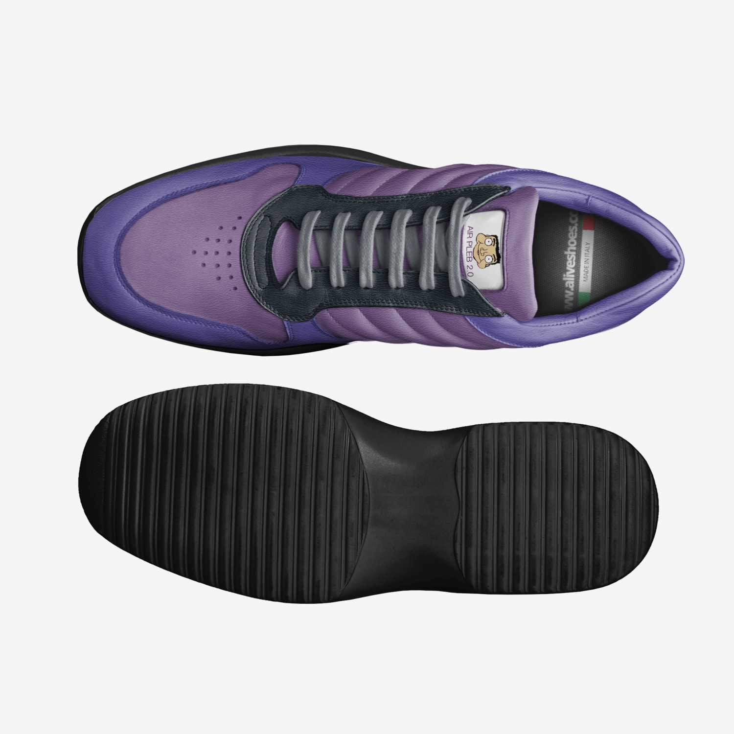 Air Pleb 2.0 custom made classic skaters Air Pleb 2.0 artisan made in Italy shoes by Hayden Bagley