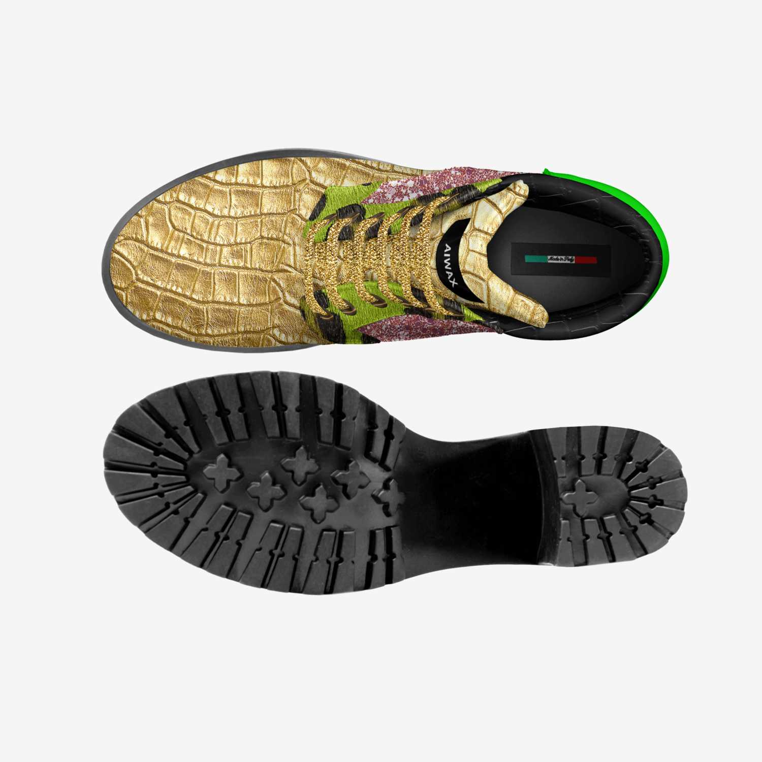 AIWAX DANCE V custom made classic skaters AIWAX DANCE V artisan made in Italy shoes by Magdalena Fernandez