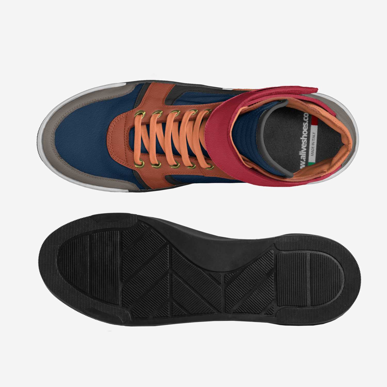 Ajx custom made classic skaters Ajx artisan made in Italy shoes by Ajay