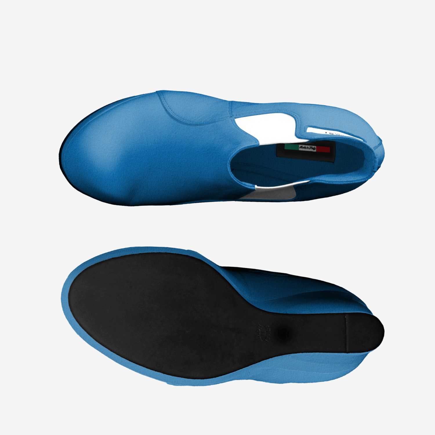 Alesi Wedge custom made classic skaters Alesi Wedge artisan made in Italy shoes by Lonanthony Parker