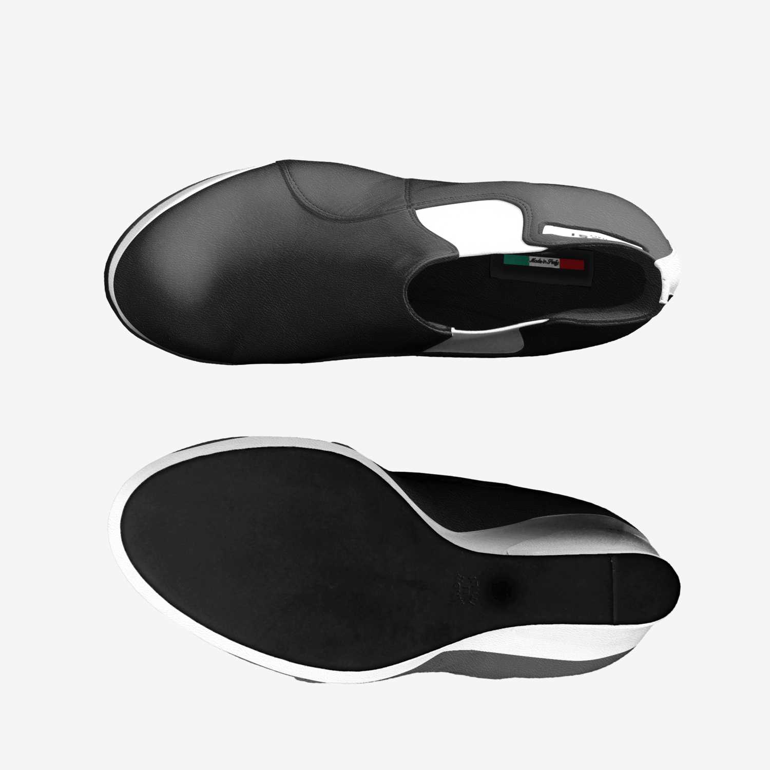 Alesi Wedge custom made classic skaters Alesi Wedge artisan made in Italy shoes by Lonanthony Parker