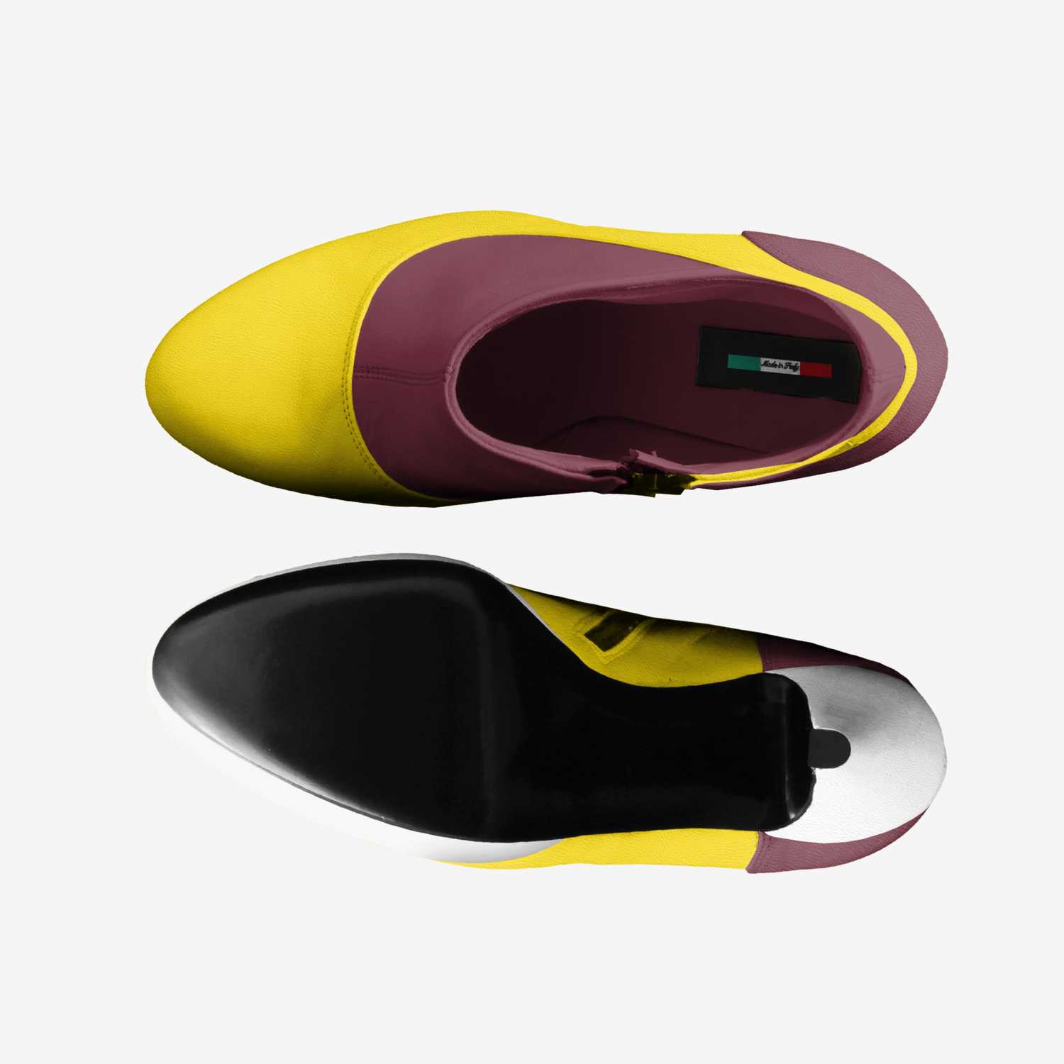 Alesi Zipper Heel custom made classic skaters Alesi Zipper Heel artisan made in Italy shoes by Lonanthony Parker