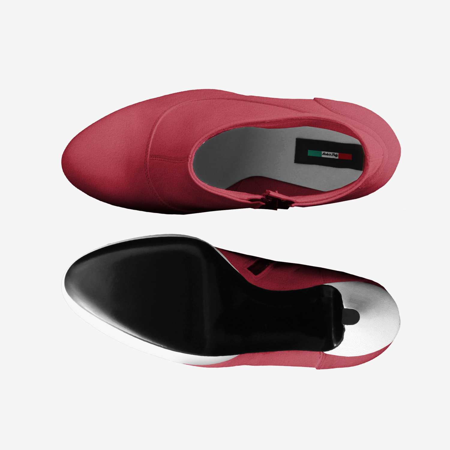 Alesi Zipper Heel custom made classic skaters Alesi Zipper Heel artisan made in Italy shoes by Lonanthony Parker