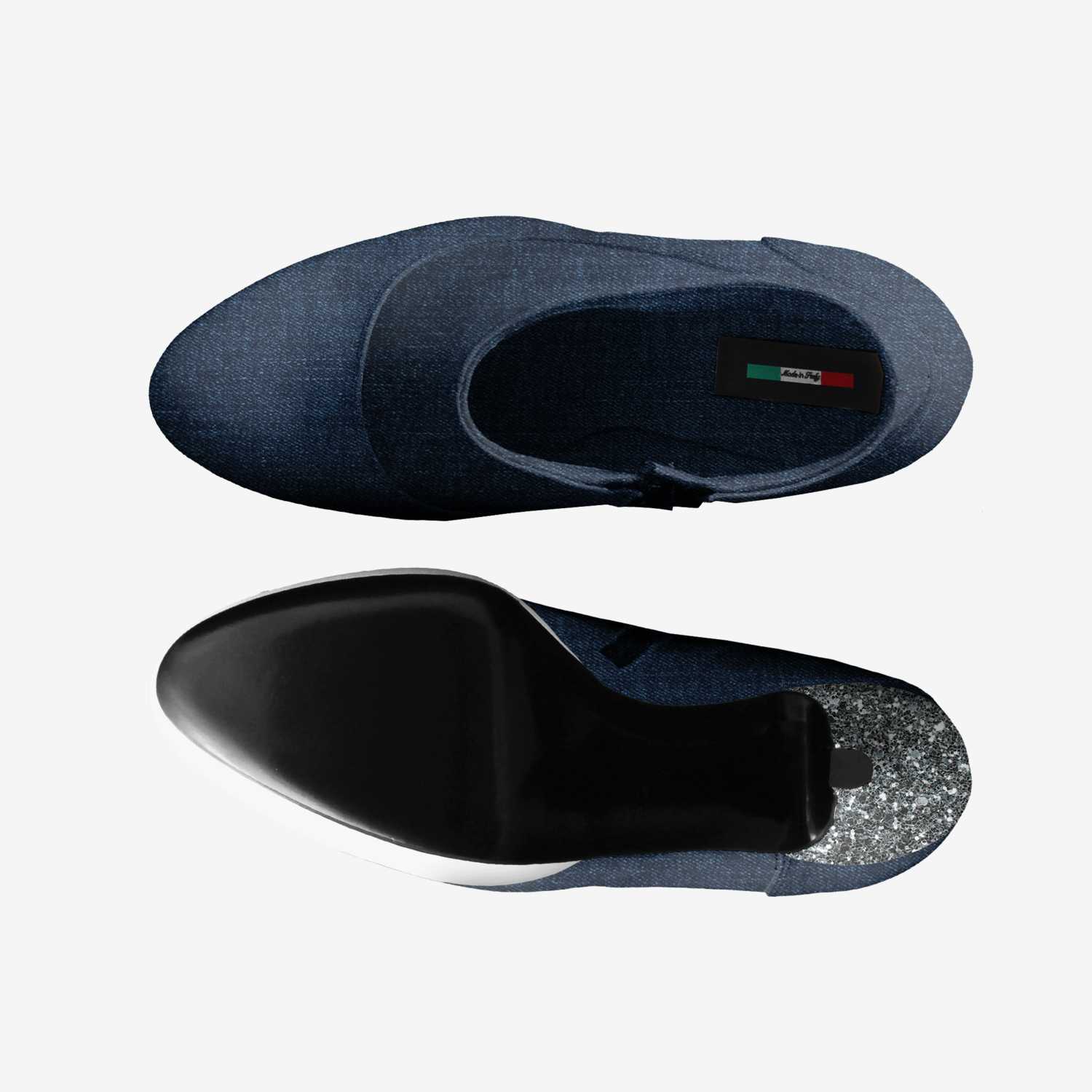 Alesi Zipper Heel artisan made in Italy shoes by Lonanthony Parker