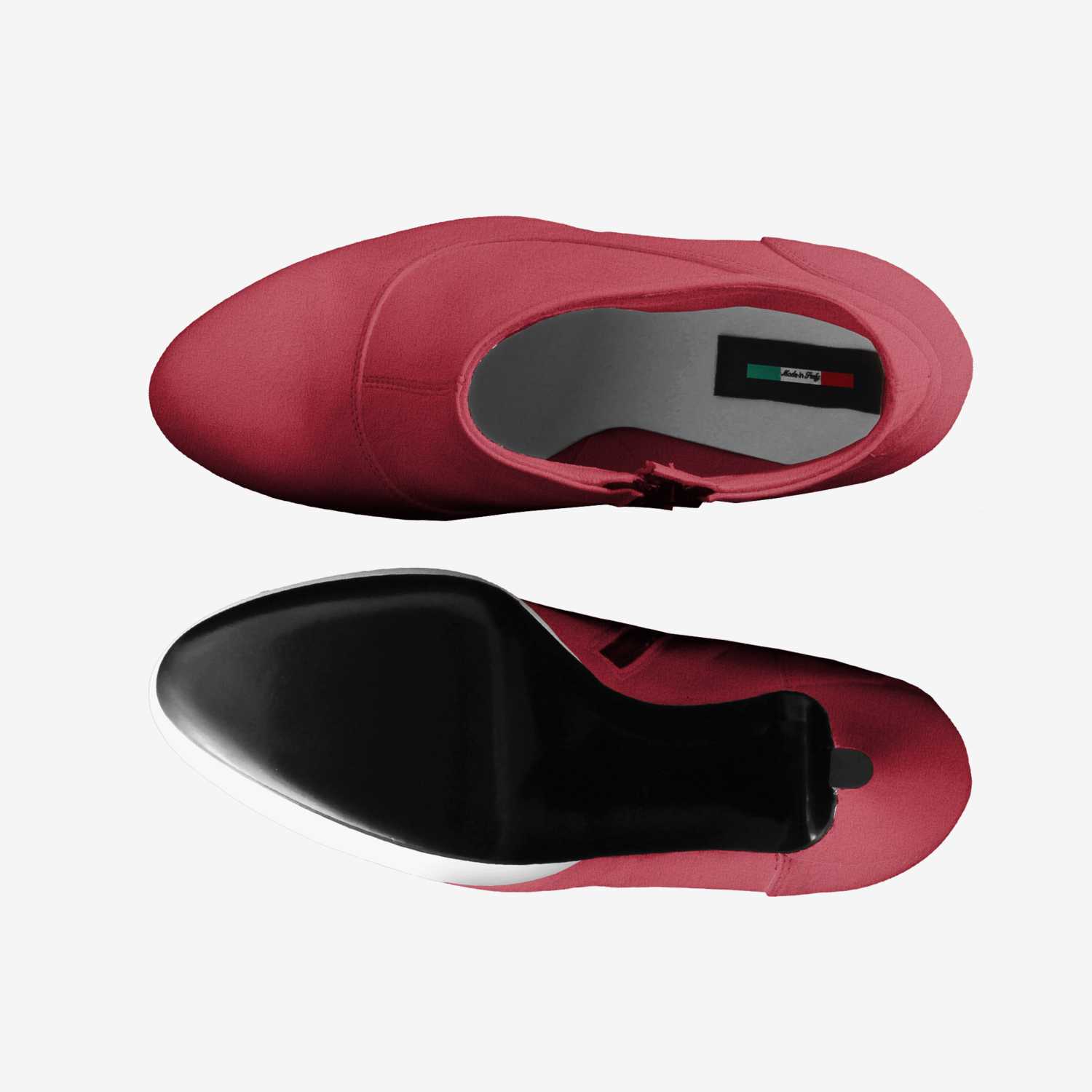 Alesi Zipper Heel custom made classic skaters Alesi Zipper Heel artisan made in Italy shoes by Lonanthony Parker
