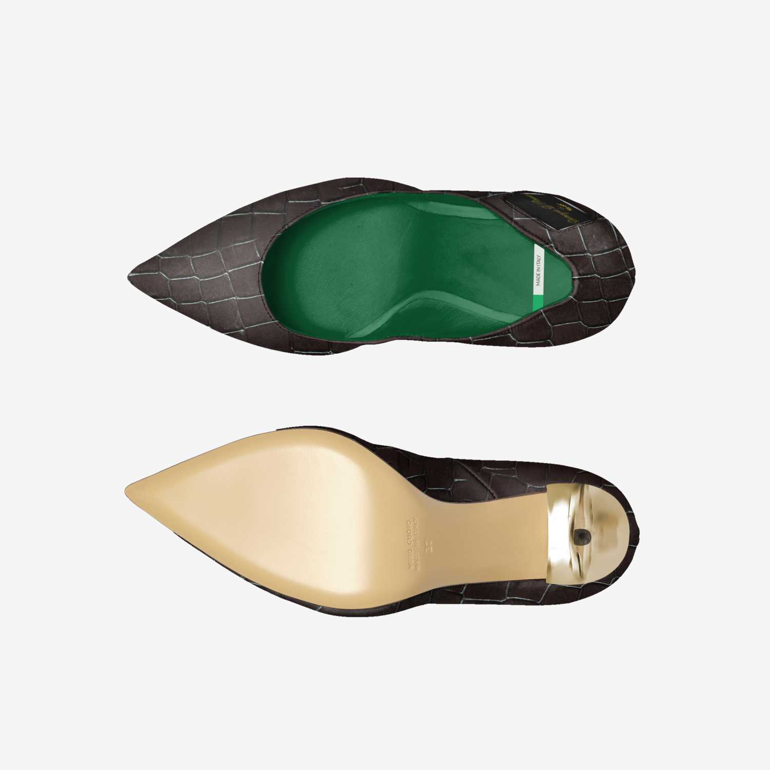 ANDROMEDA custom made classic skaters ANDROMEDA artisan made in Italy shoes by Danayra D Pineiro