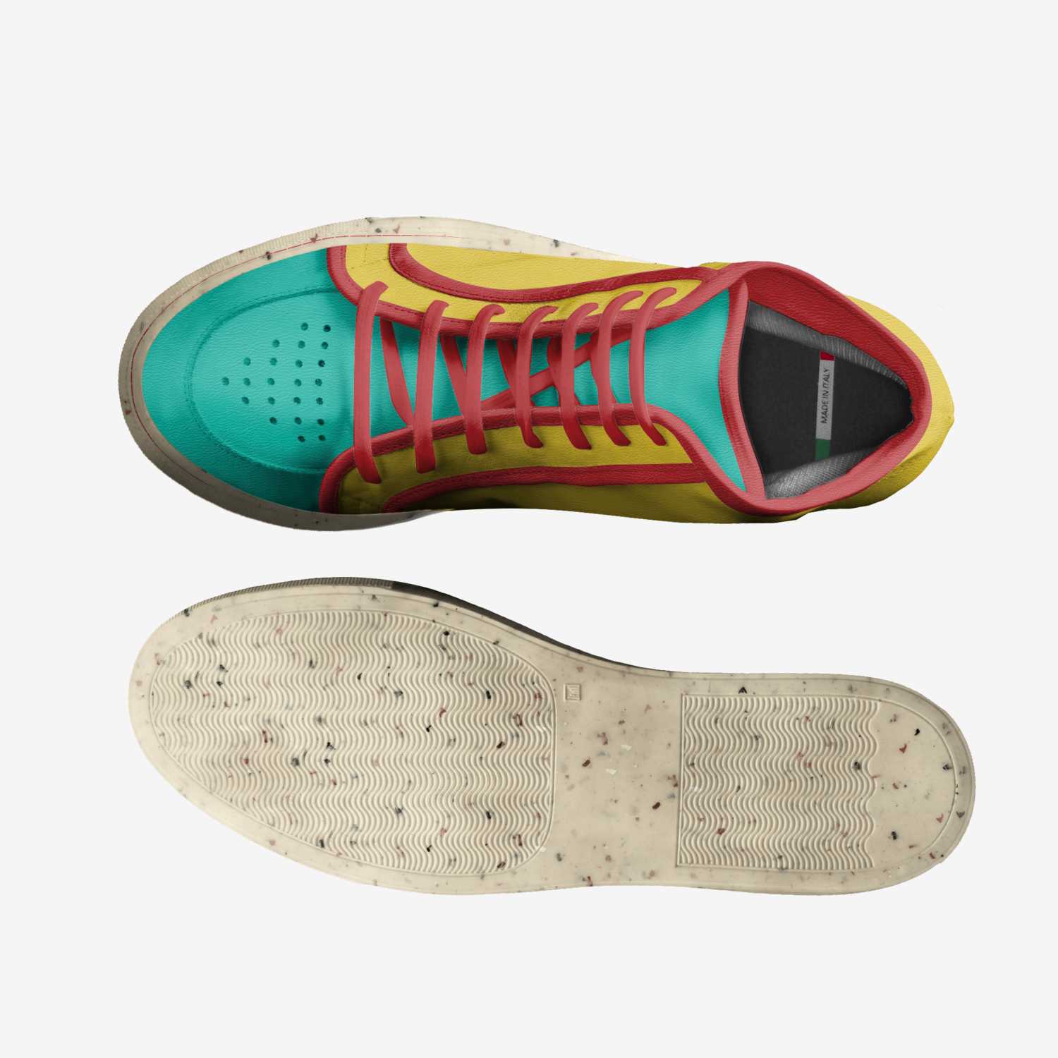 Andromeda custom made classic skaters Andromeda artisan made in Italy shoes by Jonathan Vasquez