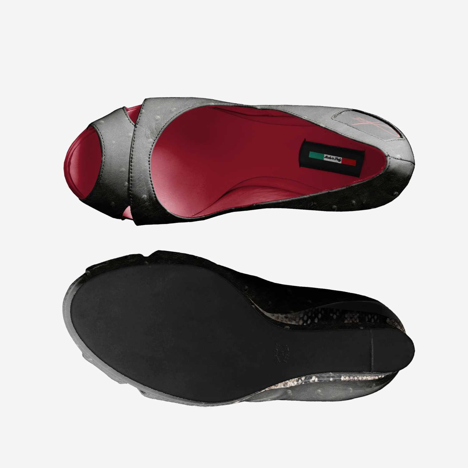 Astratta custom made classic skaters Astratta artisan made in Italy shoes by Tiffany Guido