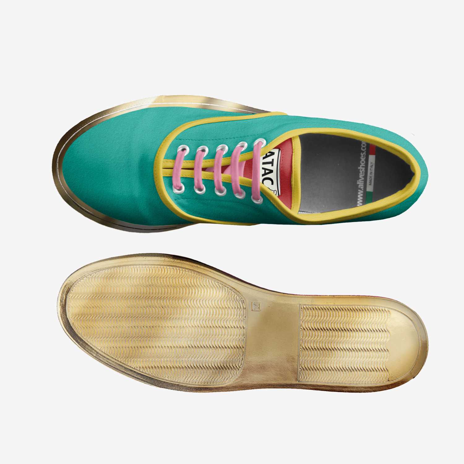 attic custom made classic skaters attic artisan made in Italy shoes by Hunter Speagle