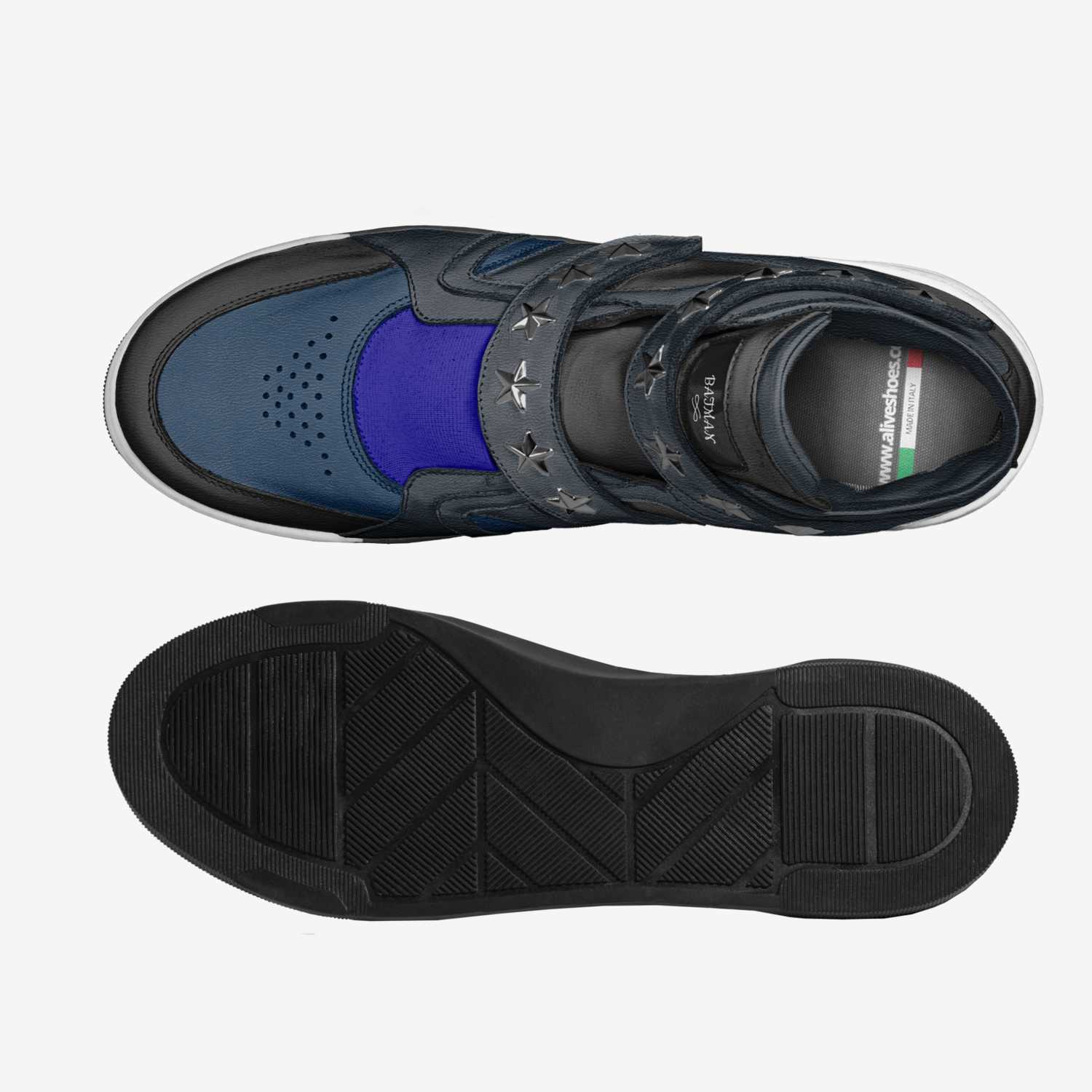 BATMAN artisan made in Italy shoes by Xavier