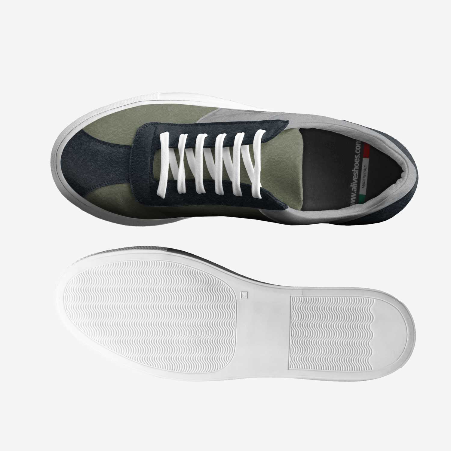 Bay custom made classic skaters Bay artisan made in Italy shoes by Bailey Stephens