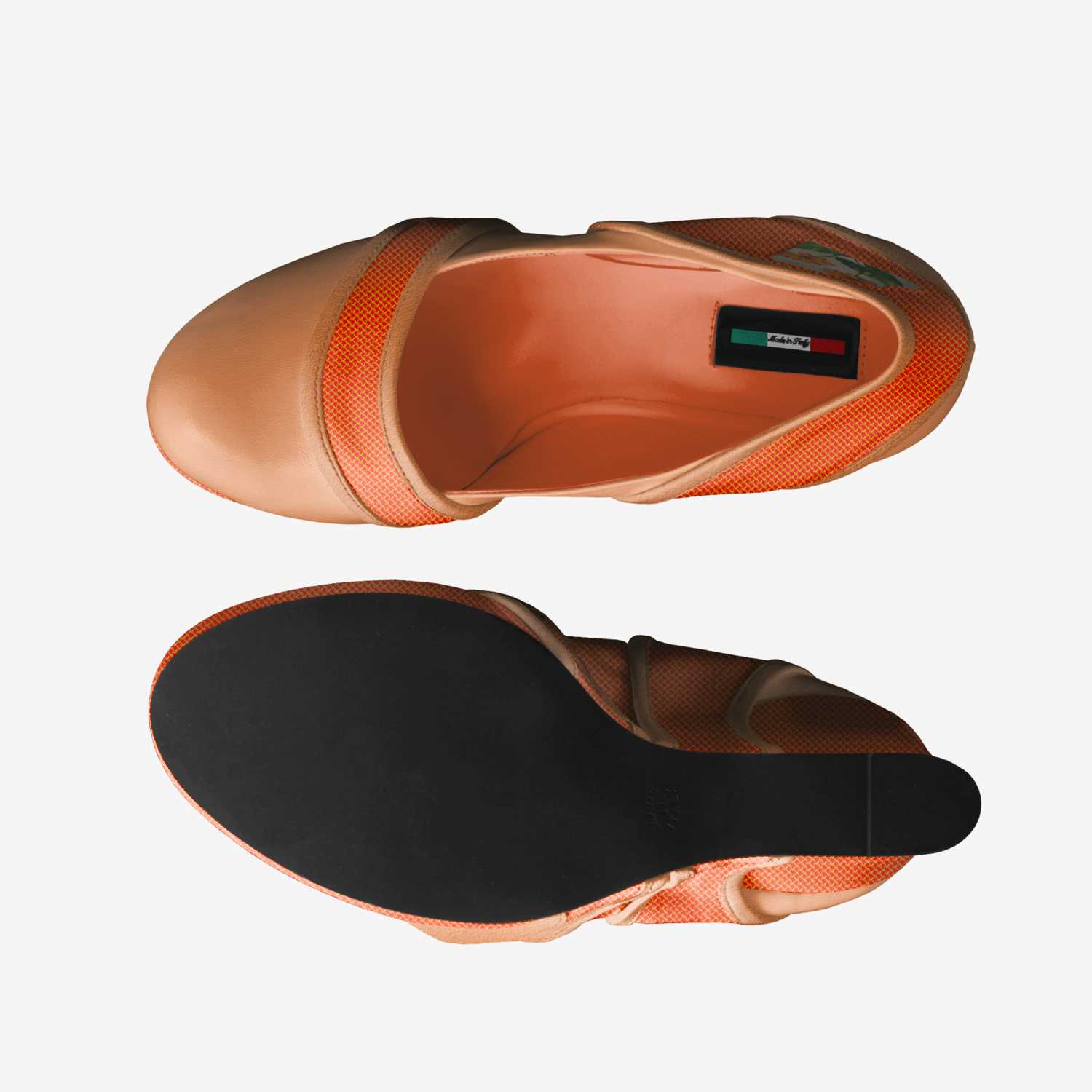 BeigeEssence custom made classic skaters BeigeEssence artisan made in Italy shoes by Desiree Sims