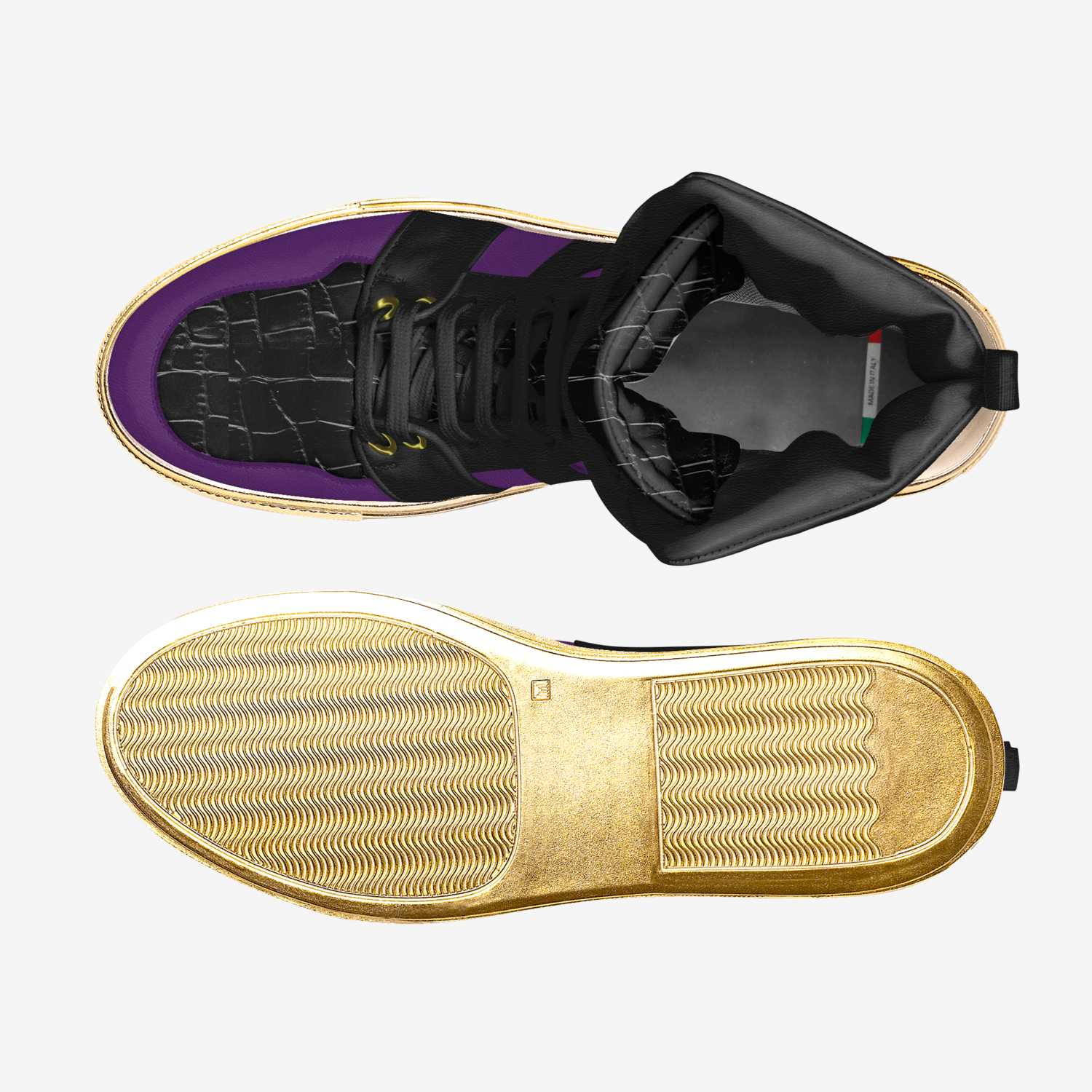 Betsy Bottom custom made classic skaters Betsy Bottom artisan made in Italy shoes by Travorius Jones
