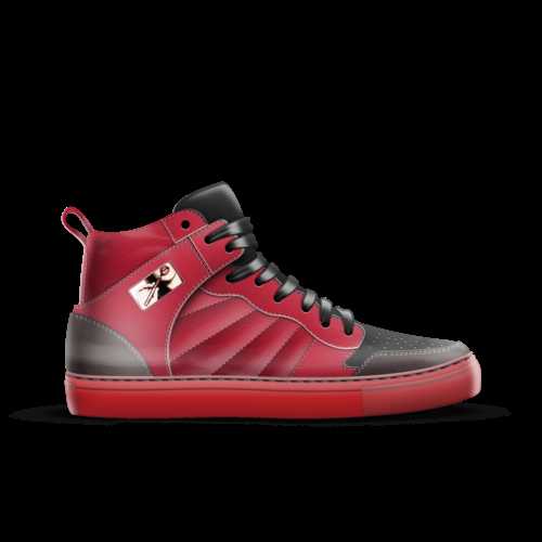 black and red vape A Custom Shoe concept by Charles Morgan