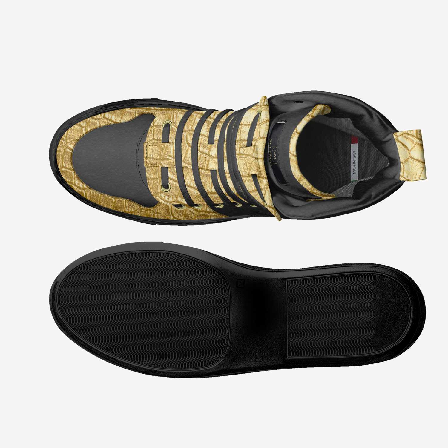 Black Royalty custom made classic skaters Black Royalty artisan made in Italy shoes by Brian Washington