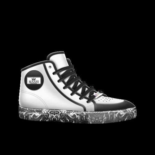 Black and white custom shoes Outlet