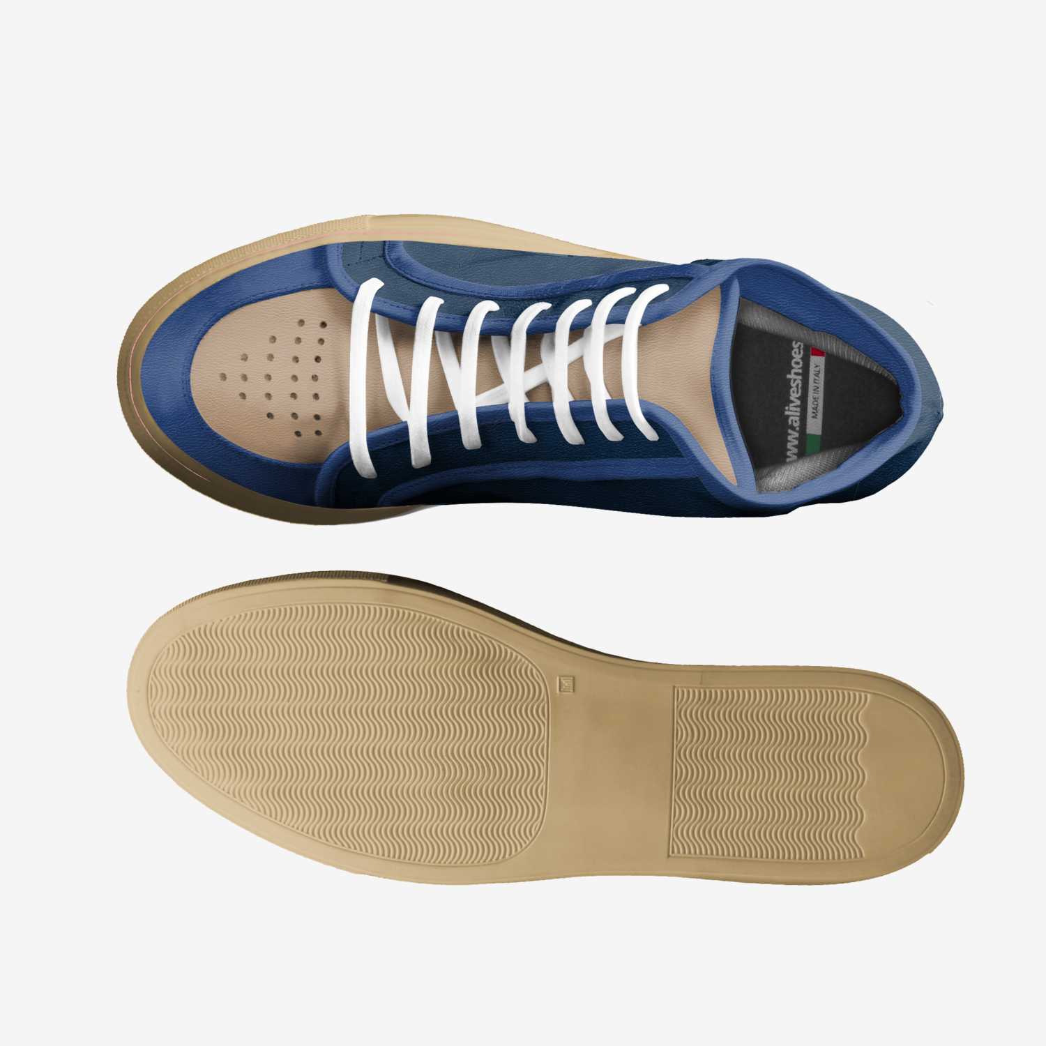 Blue Note$ custom made classic skaters Blue Note$ artisan made in Italy shoes by Taylor Made