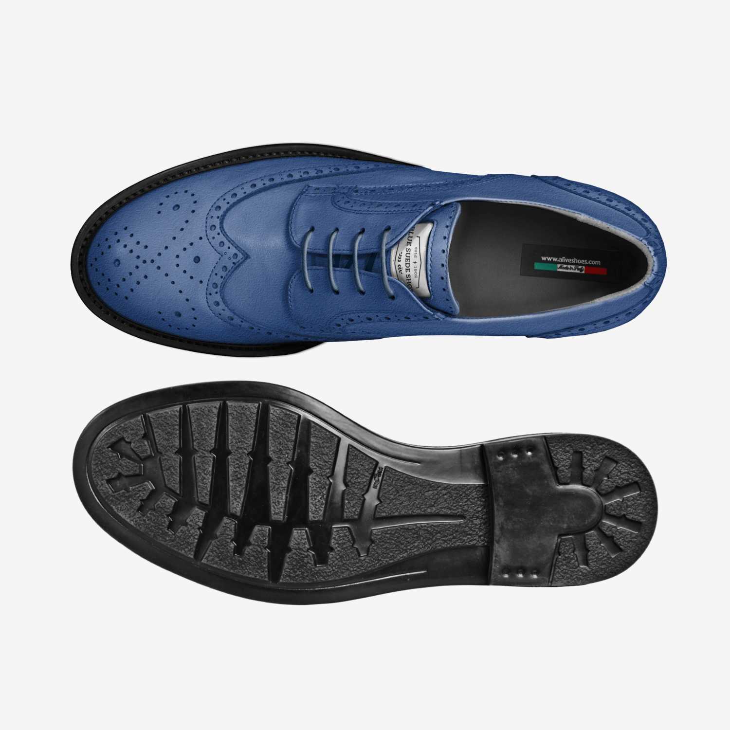 Blue Suede Shoes custom made classic skaters Blue Suede Shoes artisan made in Italy shoes by Amilcarsousa