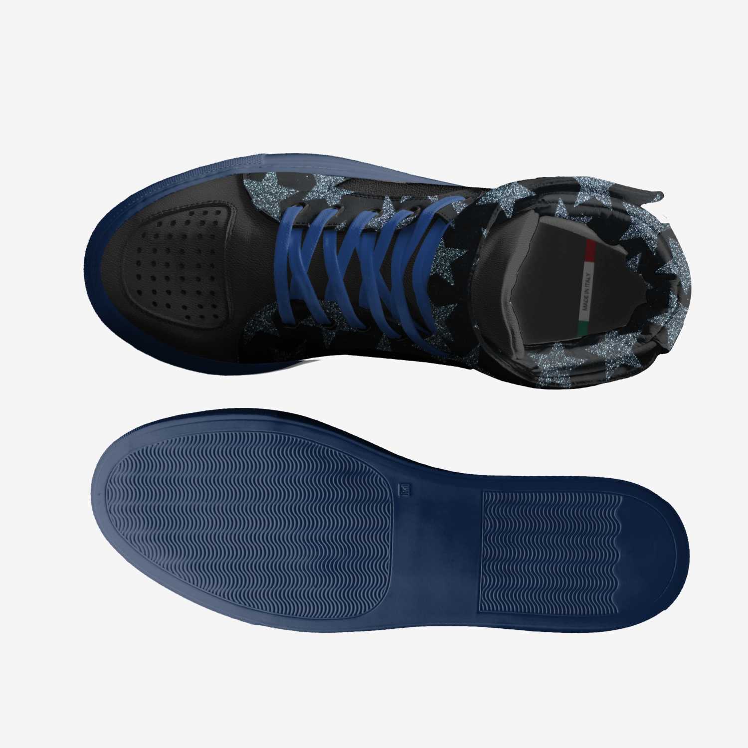 Blueberry custom made classic skaters Blueberry artisan made in Italy shoes by Lorne Mceachern