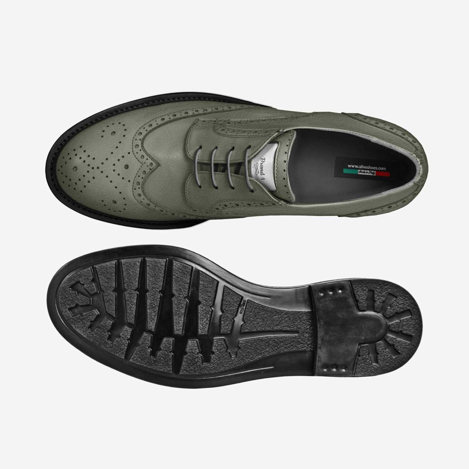 Brand 1 custom made classic skaters Brand 1 artisan made in Italy shoes by Kawal