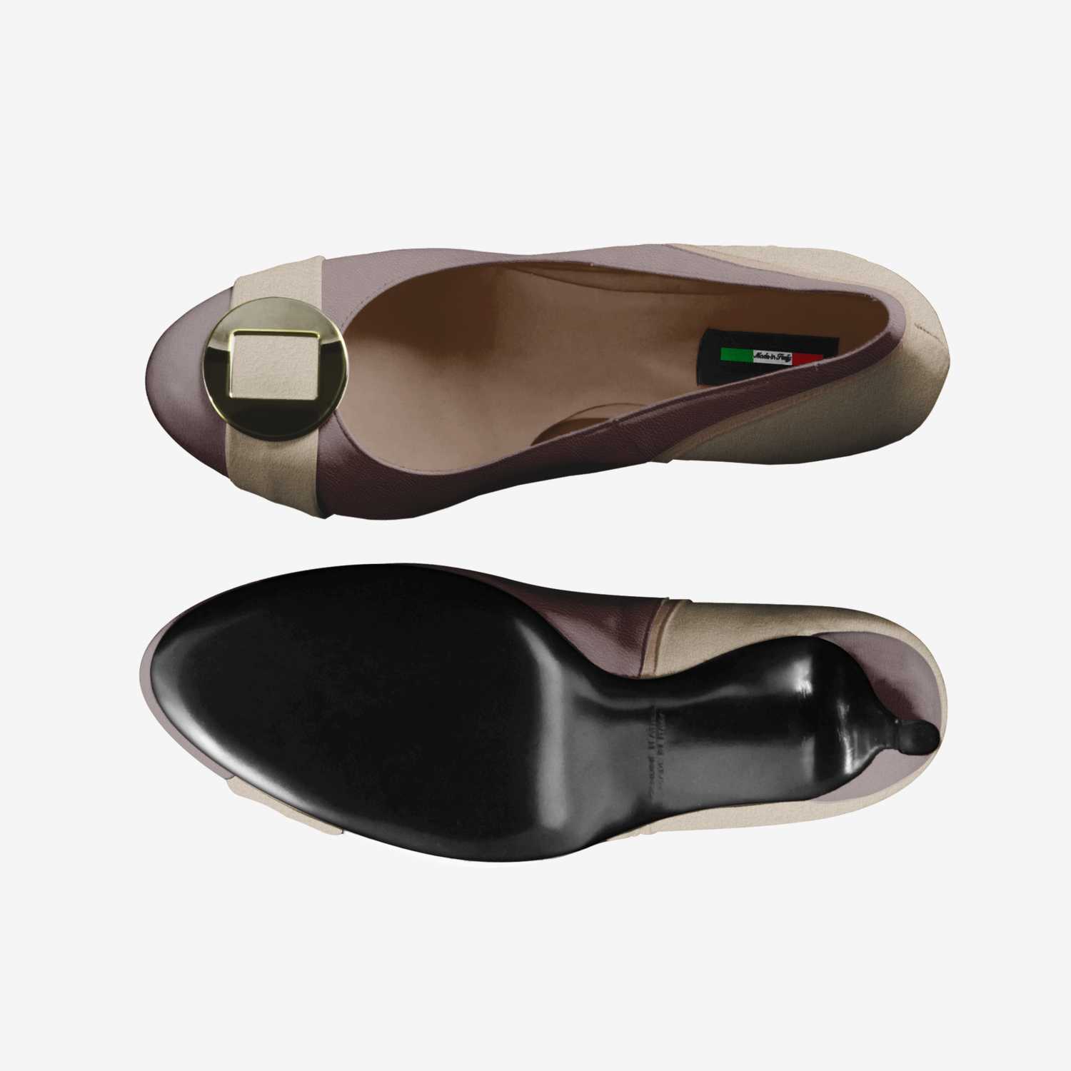 Brown Betty custom made classic skaters Brown Betty artisan made in Italy shoes by Kinka T Kix