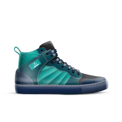 adidas gazelle silver green womens Buffalo Bills Black Canvas Hightop Sneakers main image 1