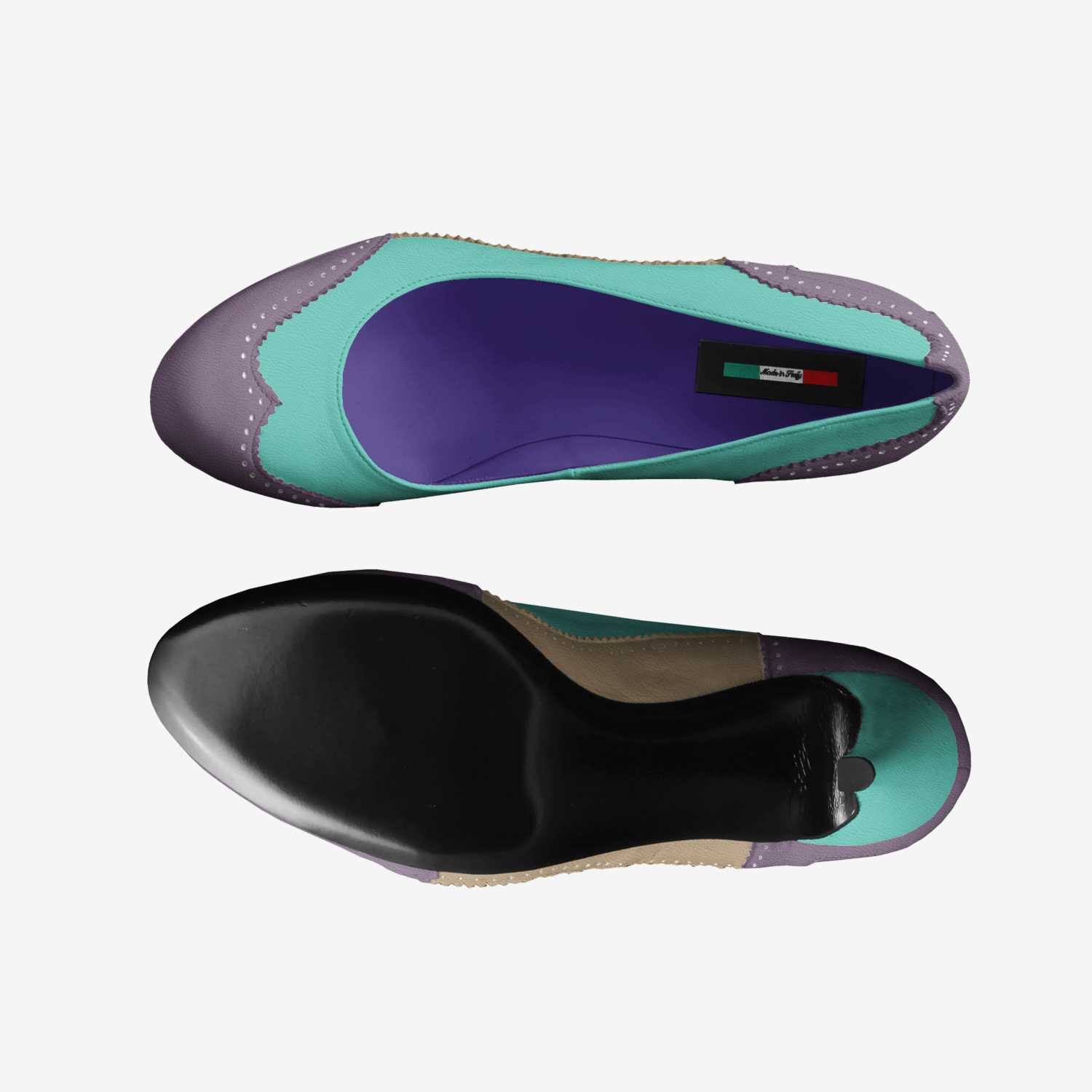 Caitlin custom made classic skaters Caitlin artisan made in Italy shoes by Dan Hurwitz