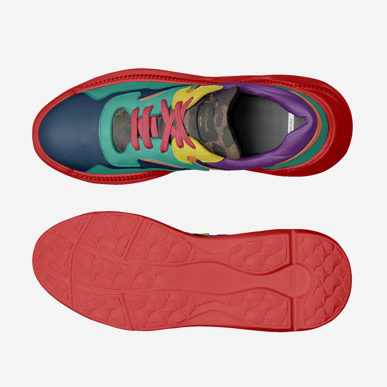Carl Danielle LO custom made classic skaters Carl Danielle LO artisan made in Italy shoes by Carl Danielle