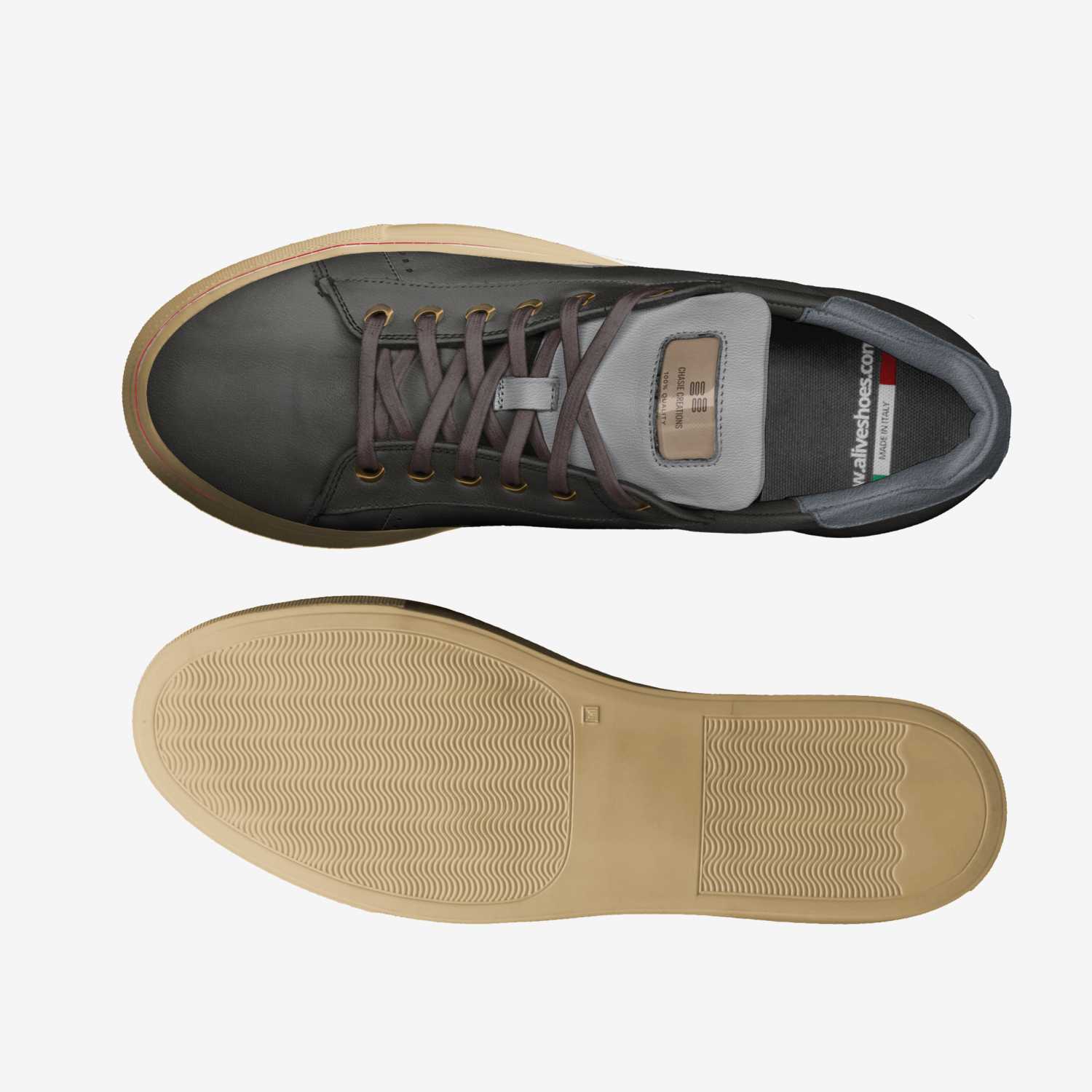 Chasie creations custom made classic skaters Chasie creations artisan made in Italy shoes by Terry Chasie