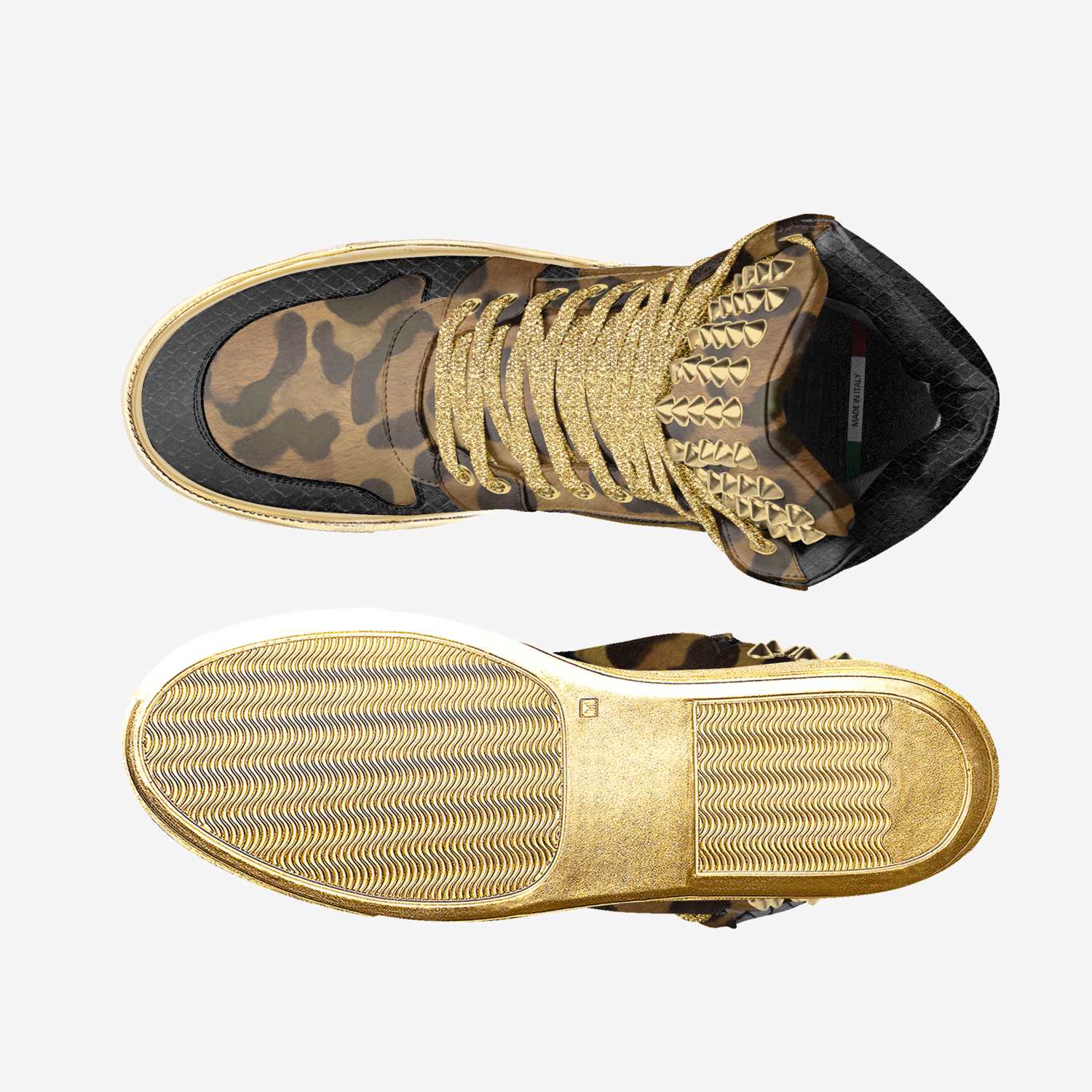 cheetah Cleat artisan made in Italy shoes by Ryan Fields