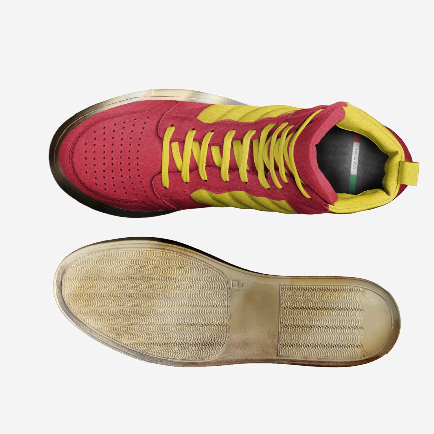 Chiefs Gold SJ1 custom made classic skaters Chiefs Gold SJ1 artisan made in Italy shoes by Being Great Every Day